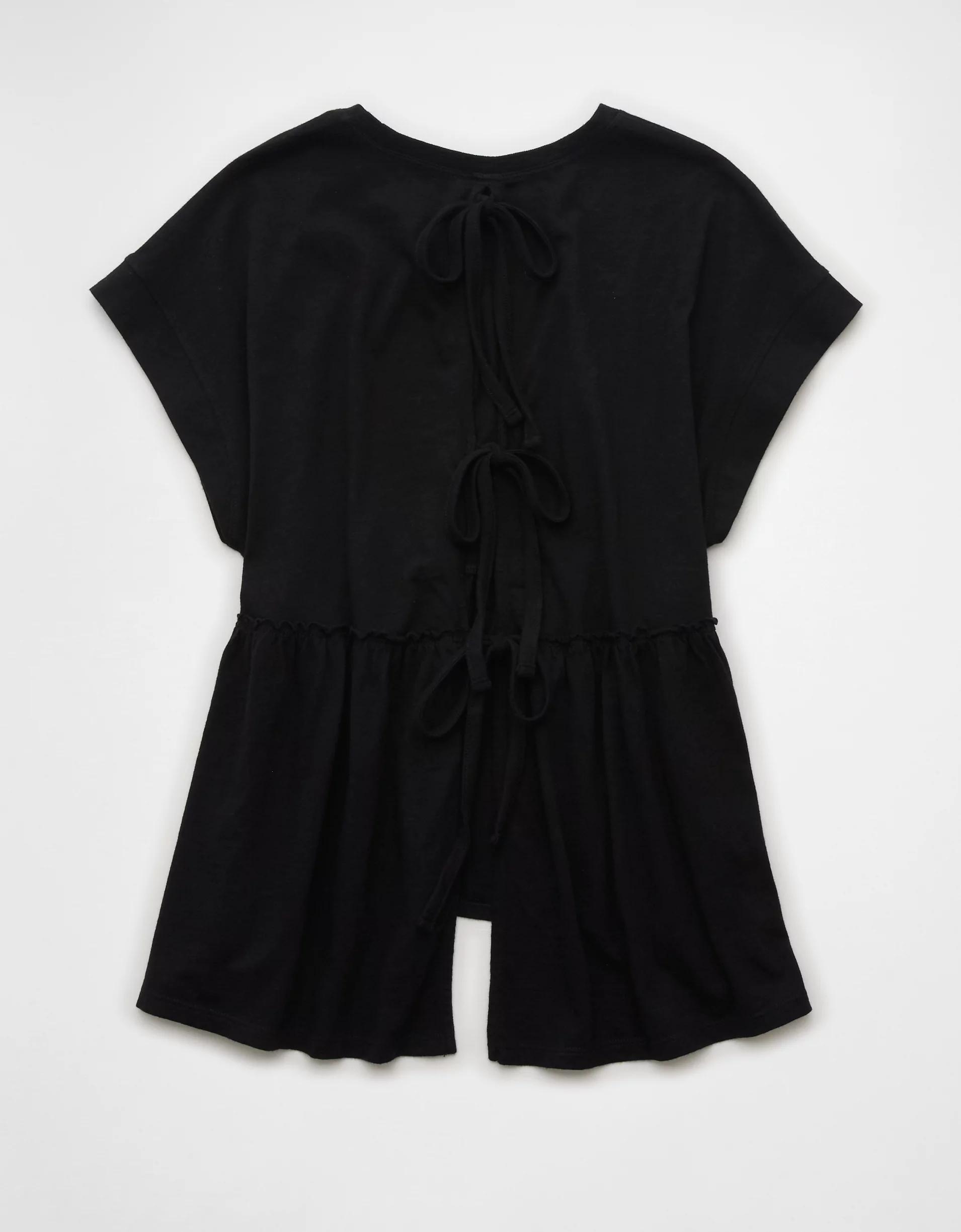 AE Sunchaser Knit Babydoll Swing T-Shirt Product Image