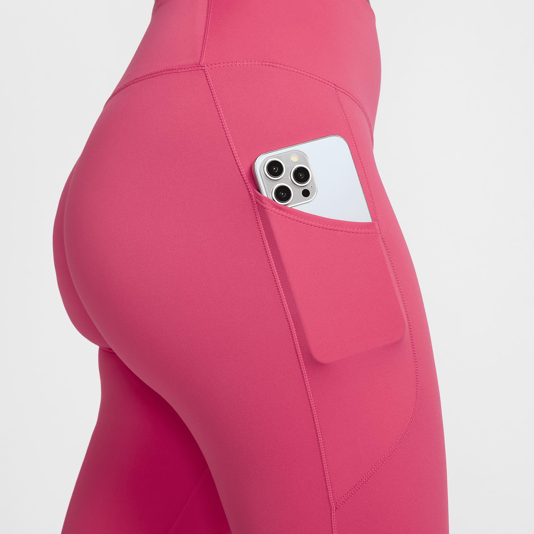 Nike Womens One High-Waisted 7/8 Leggings with Pockets | FN3241-017 Product Image