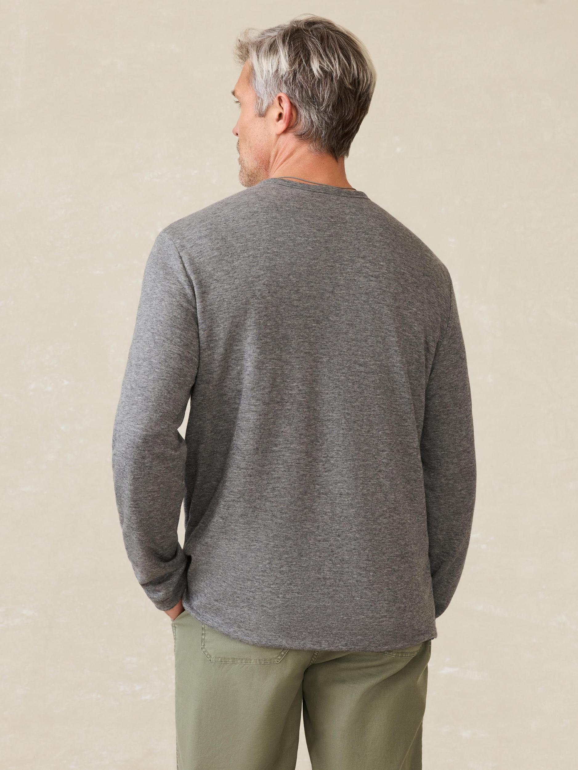 Cloud™ Reversible Crew - Medium Grey Heather Navy Heather Male Product Image