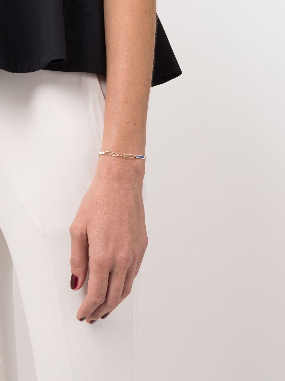 Blue Velvet chain bracelet Product Image