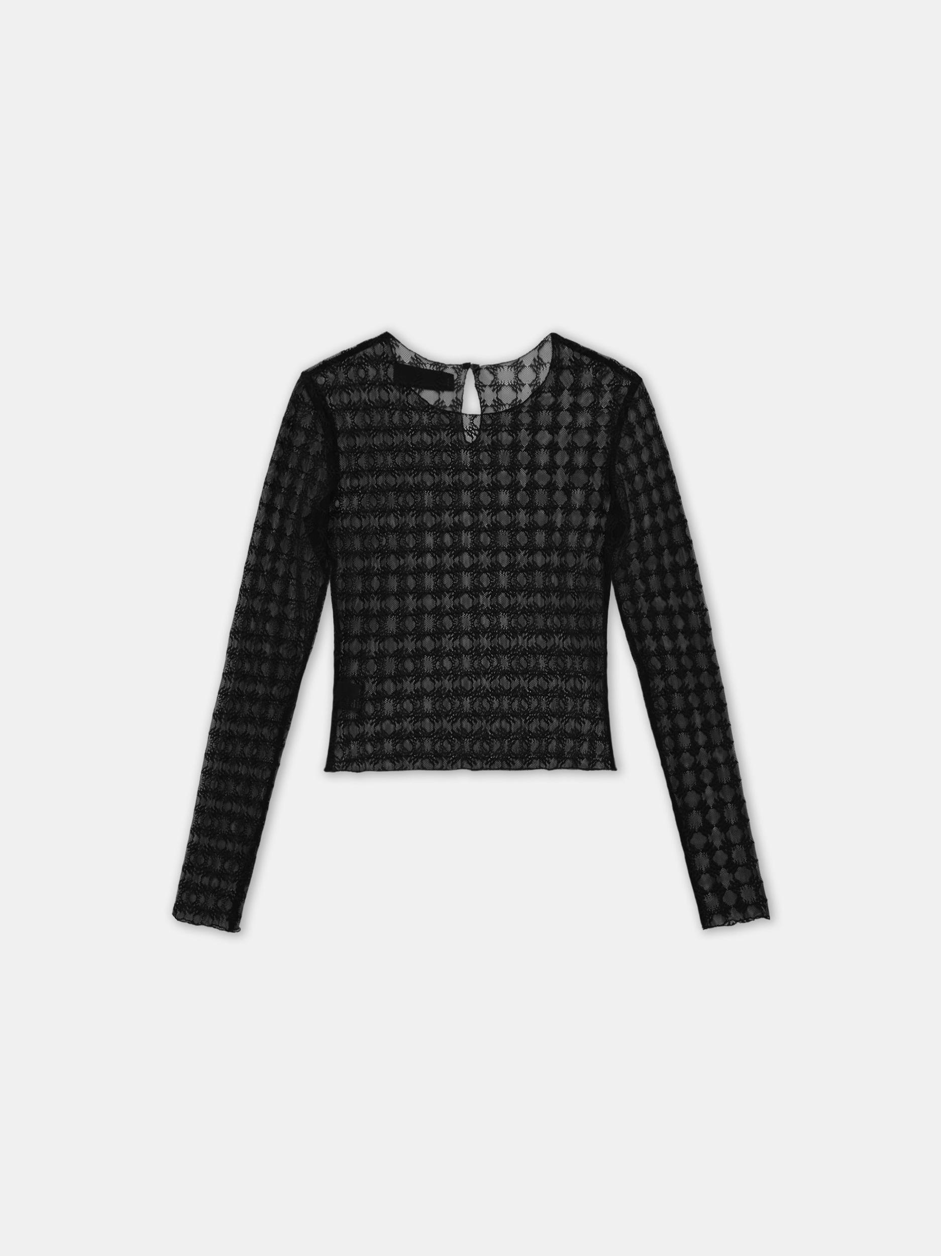 WOMEN - WOMEN'S MA QUAD LACE TOP - Black Female Product Image