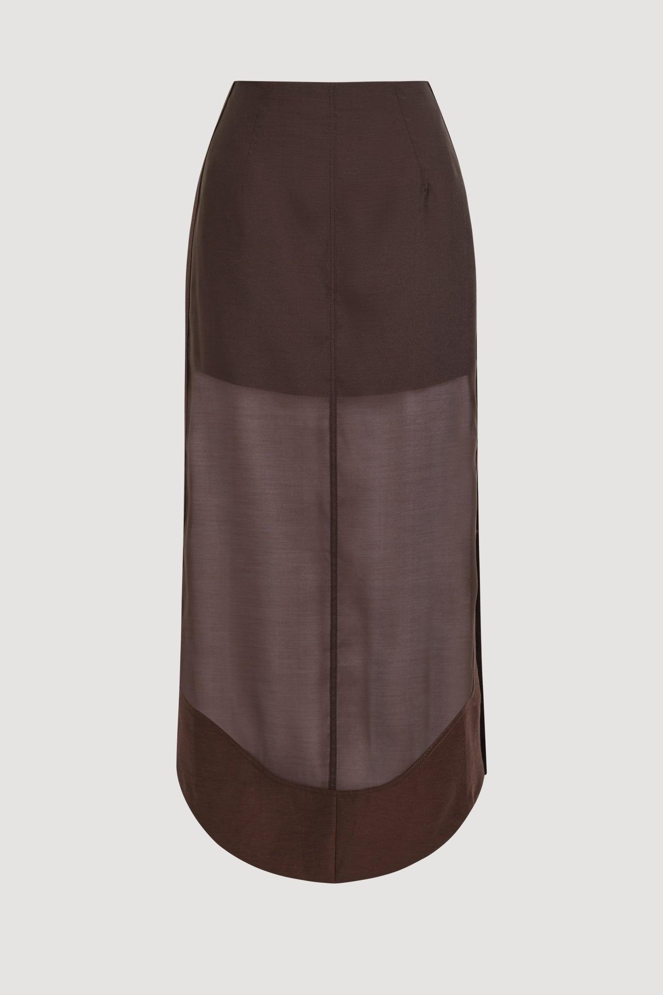 Capture Skirt-CHOCOLATE / 12 Product Image