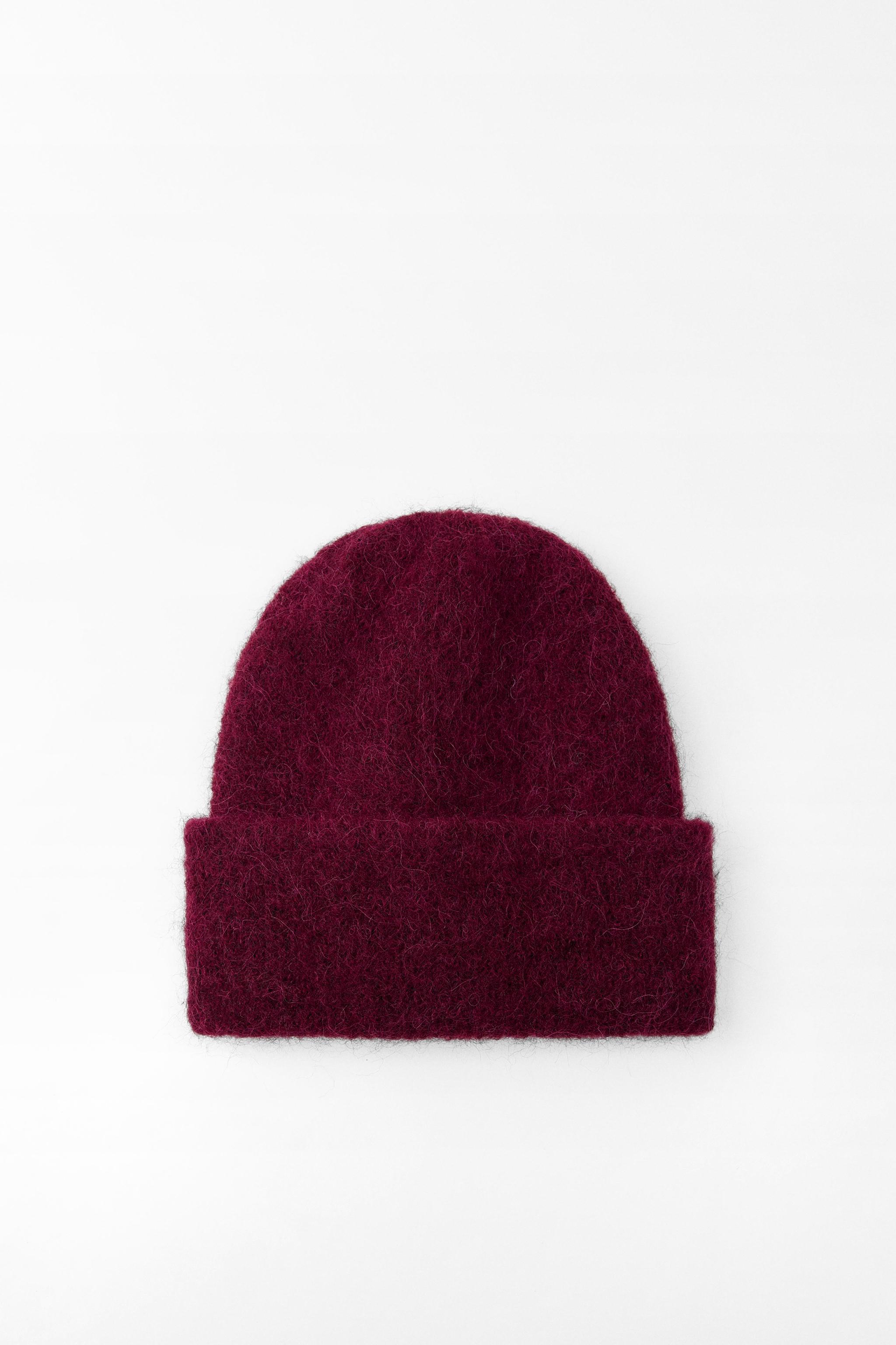 TURNED-UP KNIT BEANIE Product Image