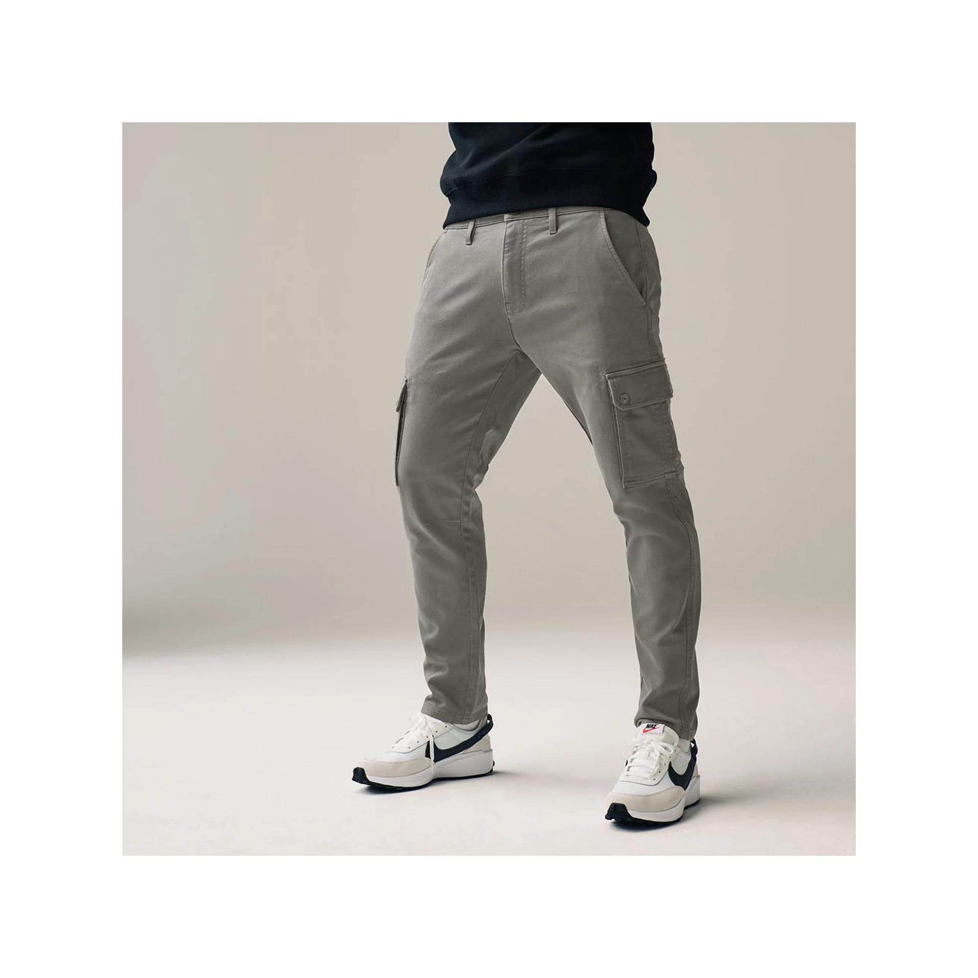 Men's NEXT Cargo Pants, Size: 36, Grey Product Image