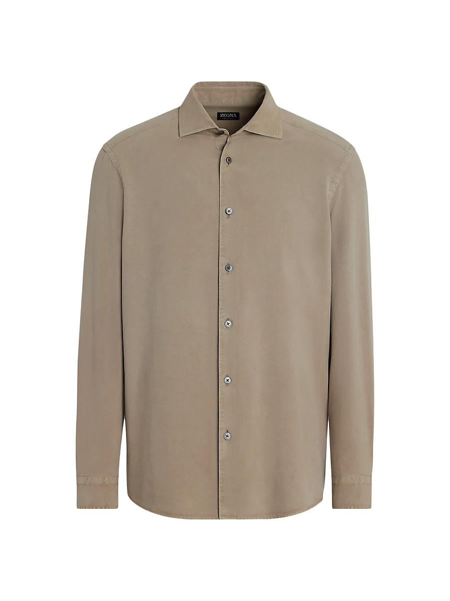 Mens Pure Silk Shirt Product Image