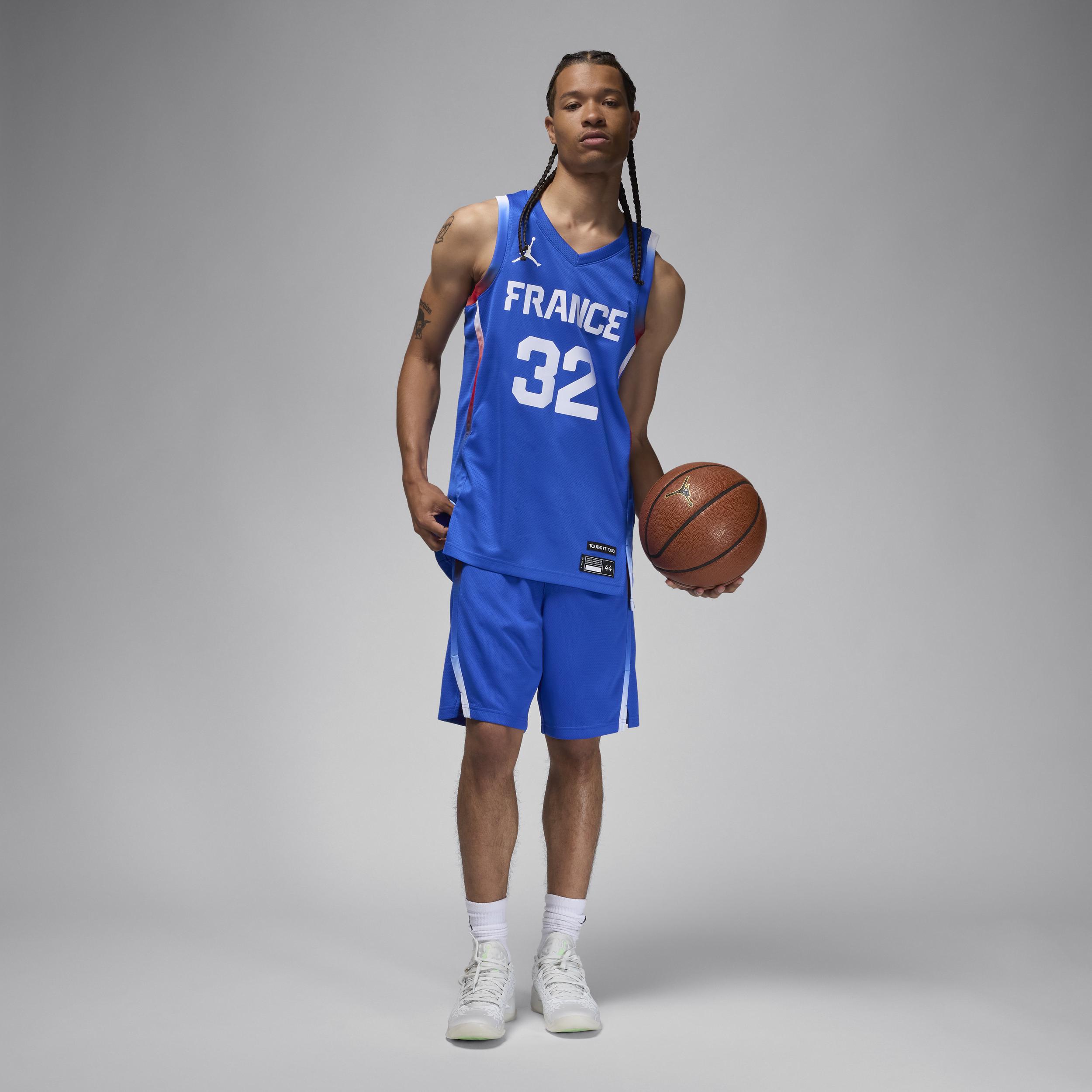 Victor Wembanyama France Limited Road Men's Jordan Basketball Replica Jersey Product Image