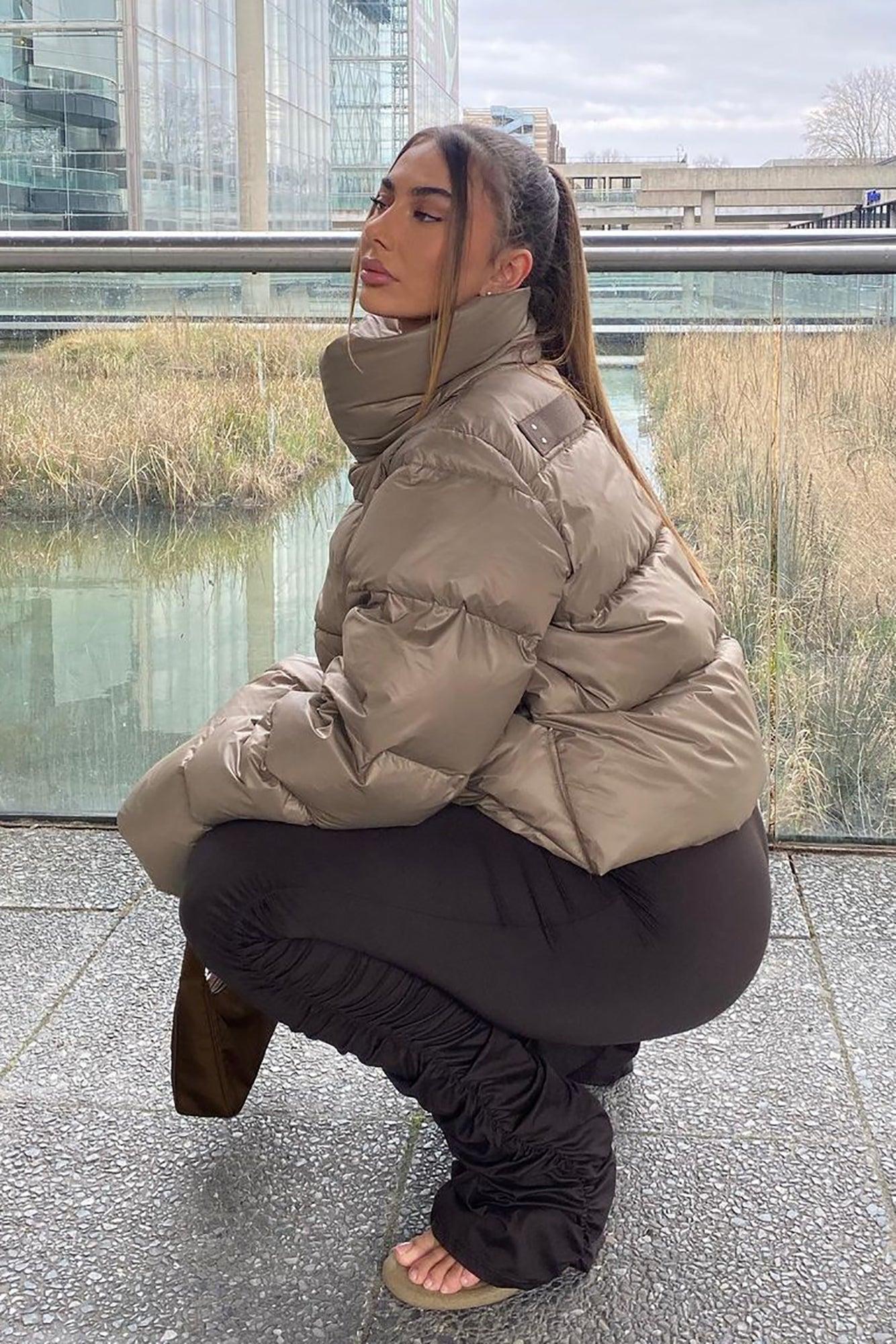 Stacked Honey High Rise Pant - Black Product Image