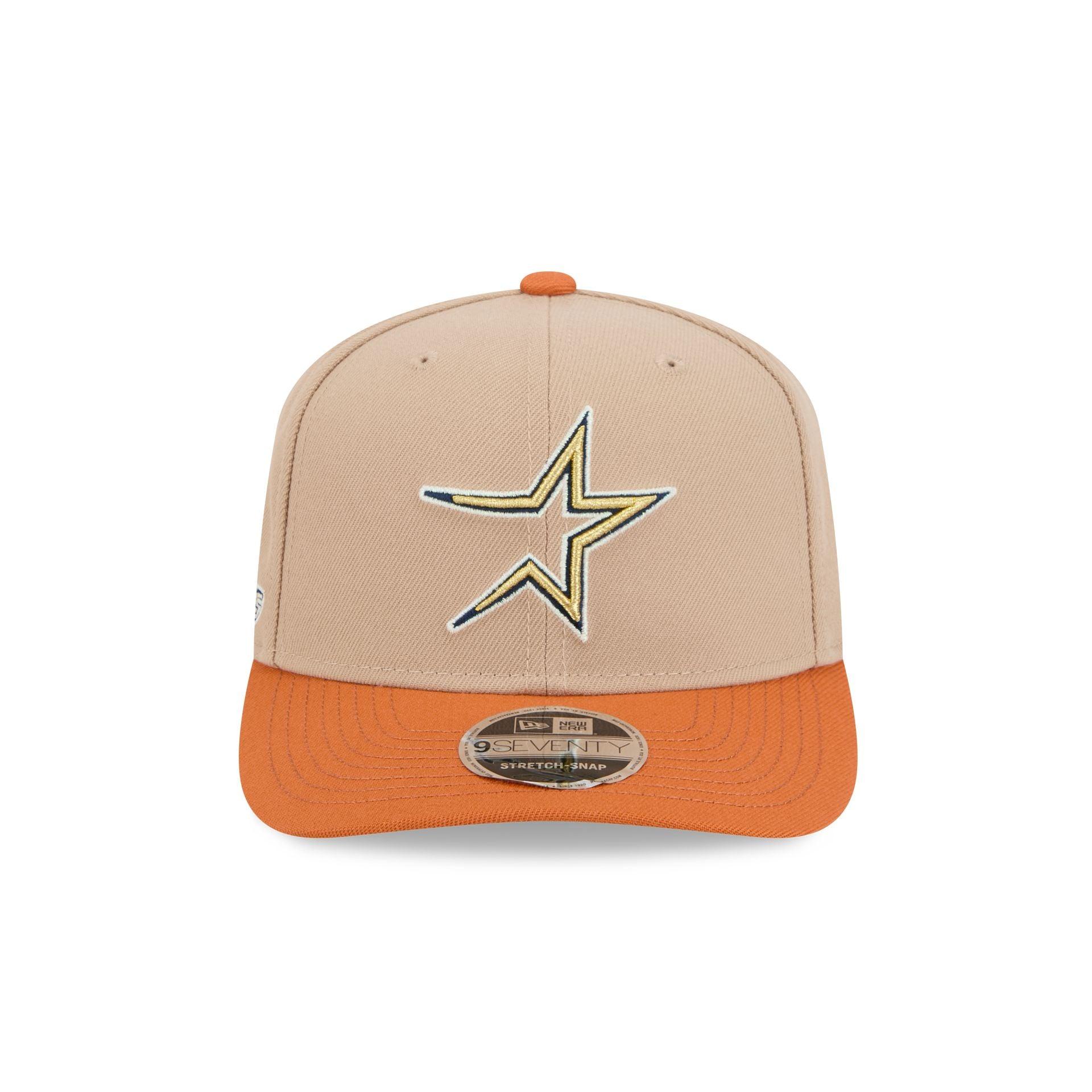 Houston Astros Sandy Rust 9SEVENTY Snapback Hat Male Product Image
