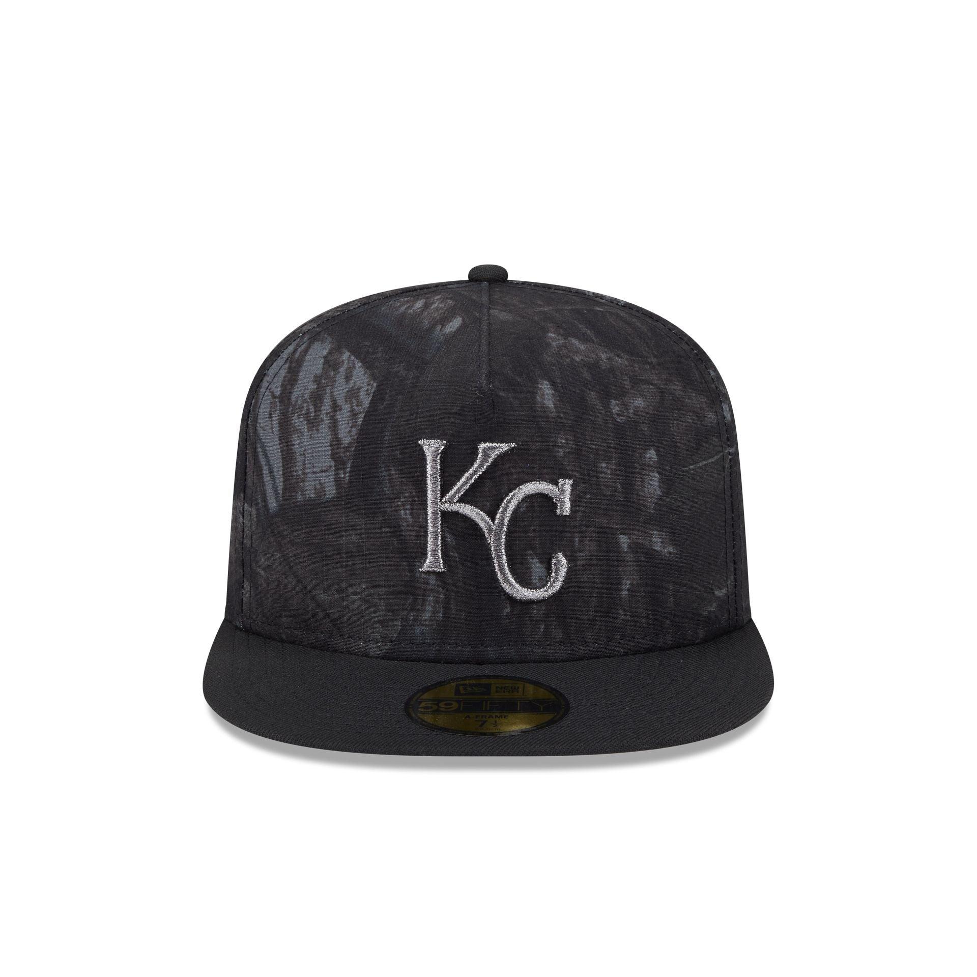 Just Caps Ripstop Camo Kansas City Royals 59FIFTY A-Frame Fitted Hat Male Product Image