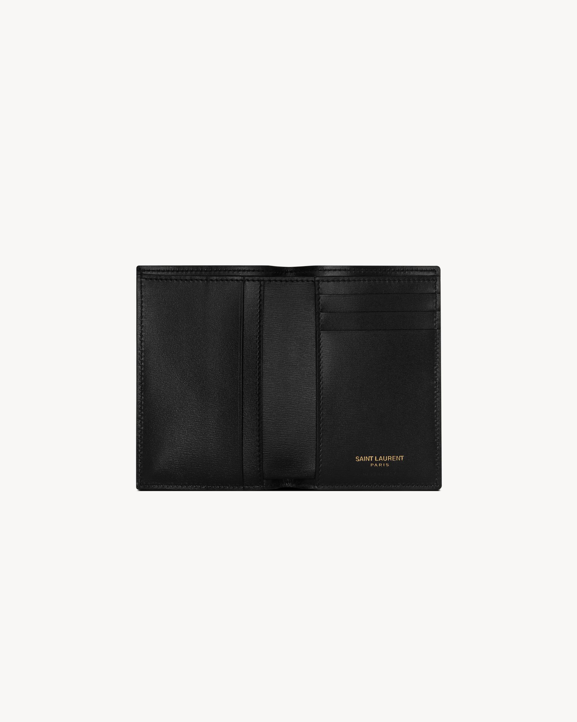 TINY CASSANDRE credit card wallet in shiny leather Product Image