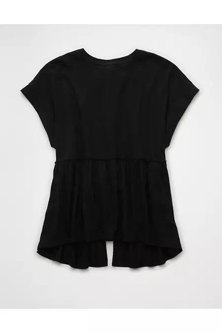 AE Sunchaser Knit Babydoll Swing T-Shirt Womens Product Image