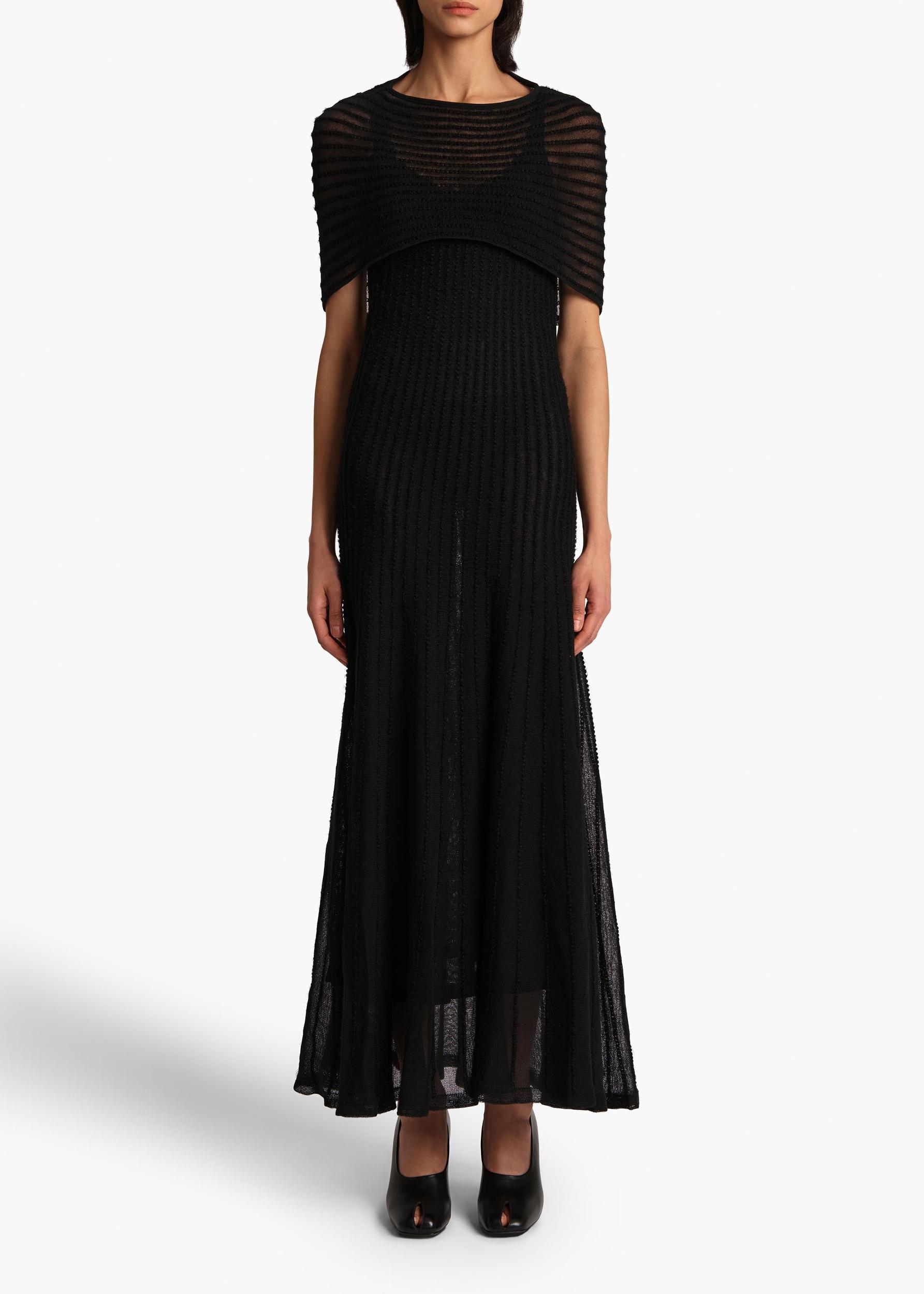 Thora Dress in Black Product Image
