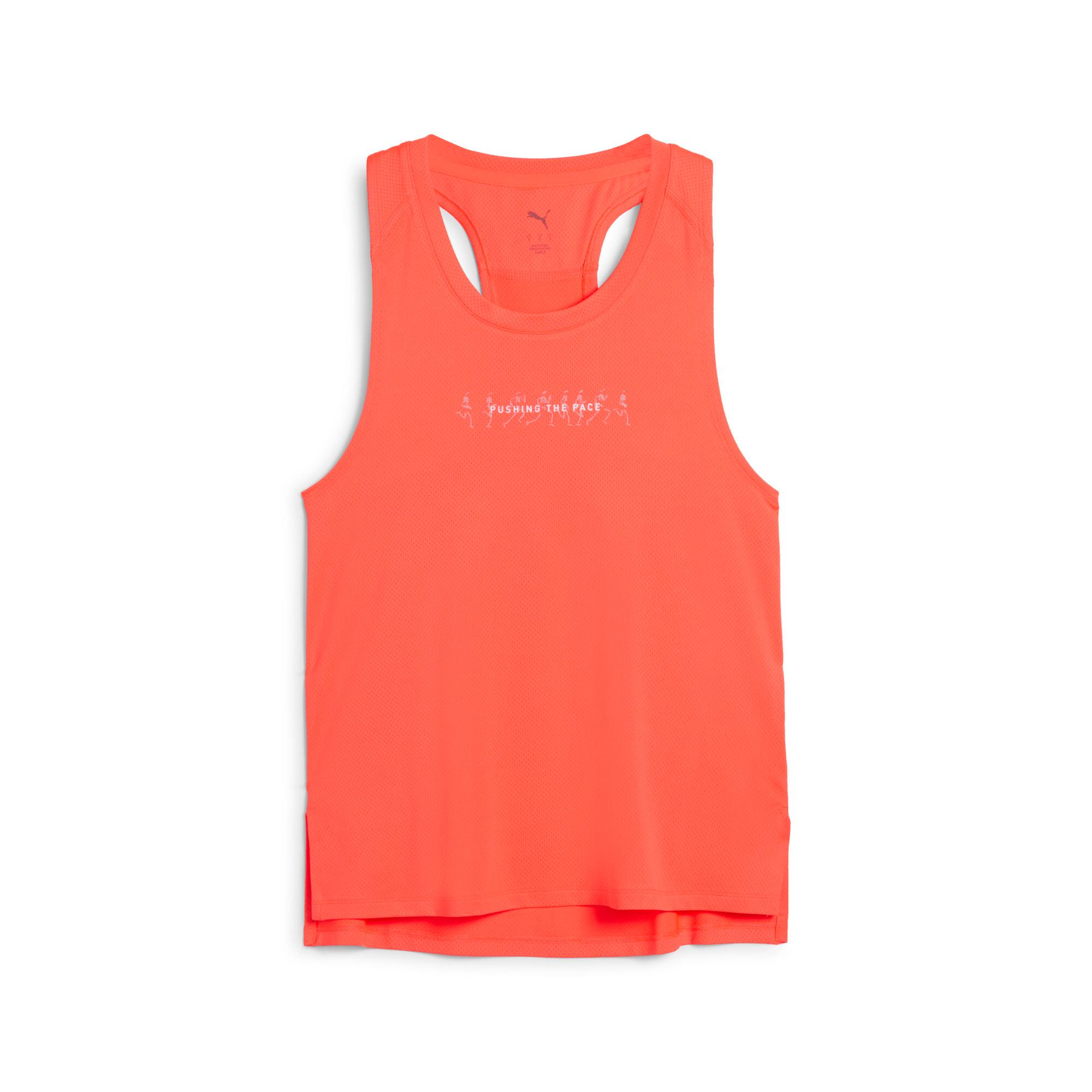 RUN GRAPHIC Women's Mesh Singlet Product Image
