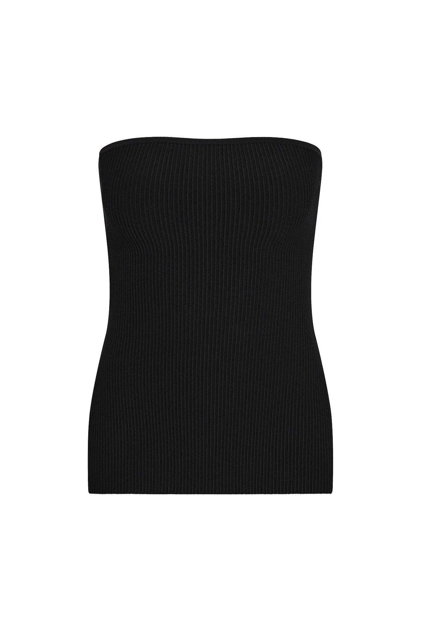 Deia Strapless Knit Top Product Image