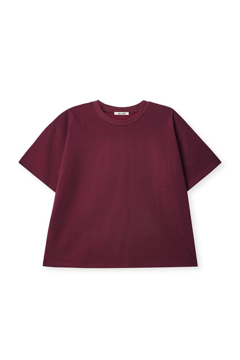 Round Neck Oversized Heavy Tee Product Image