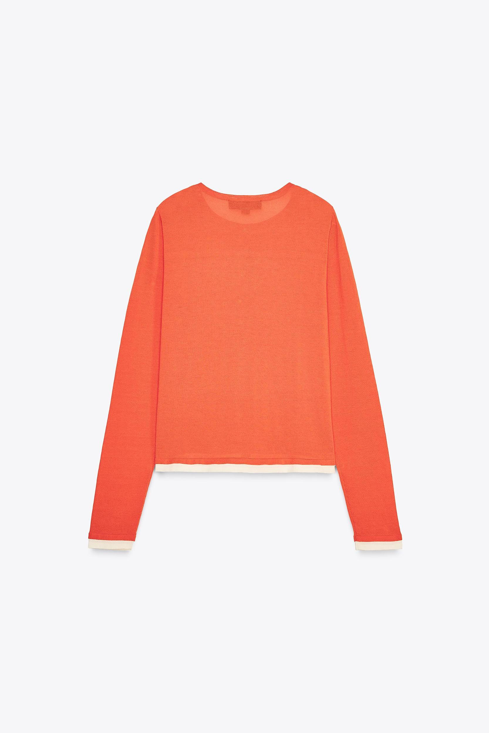 DOUBLE LAYER KNIT JACKET Product Image