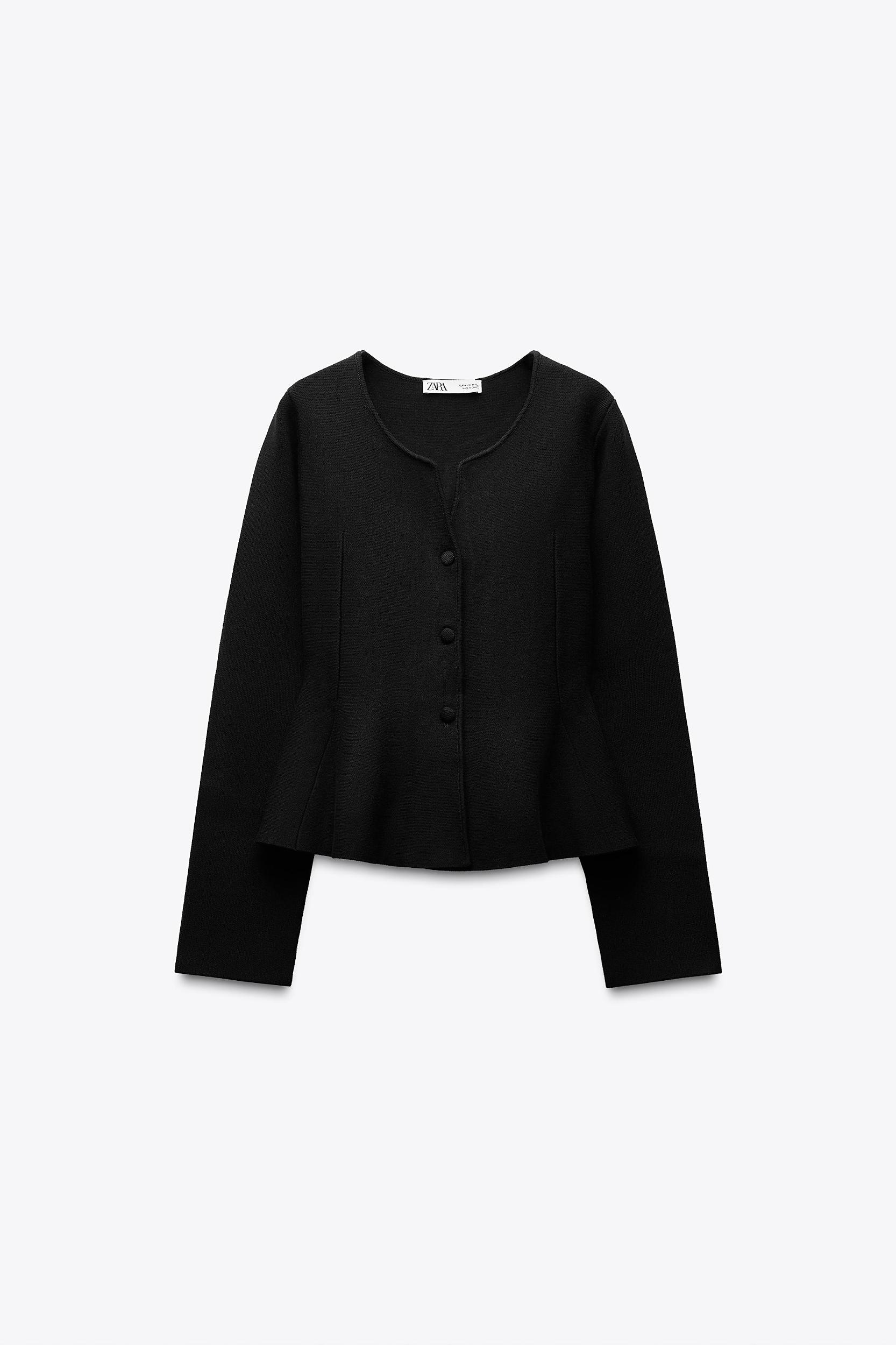 PEPLUM CARDIGAN Product Image