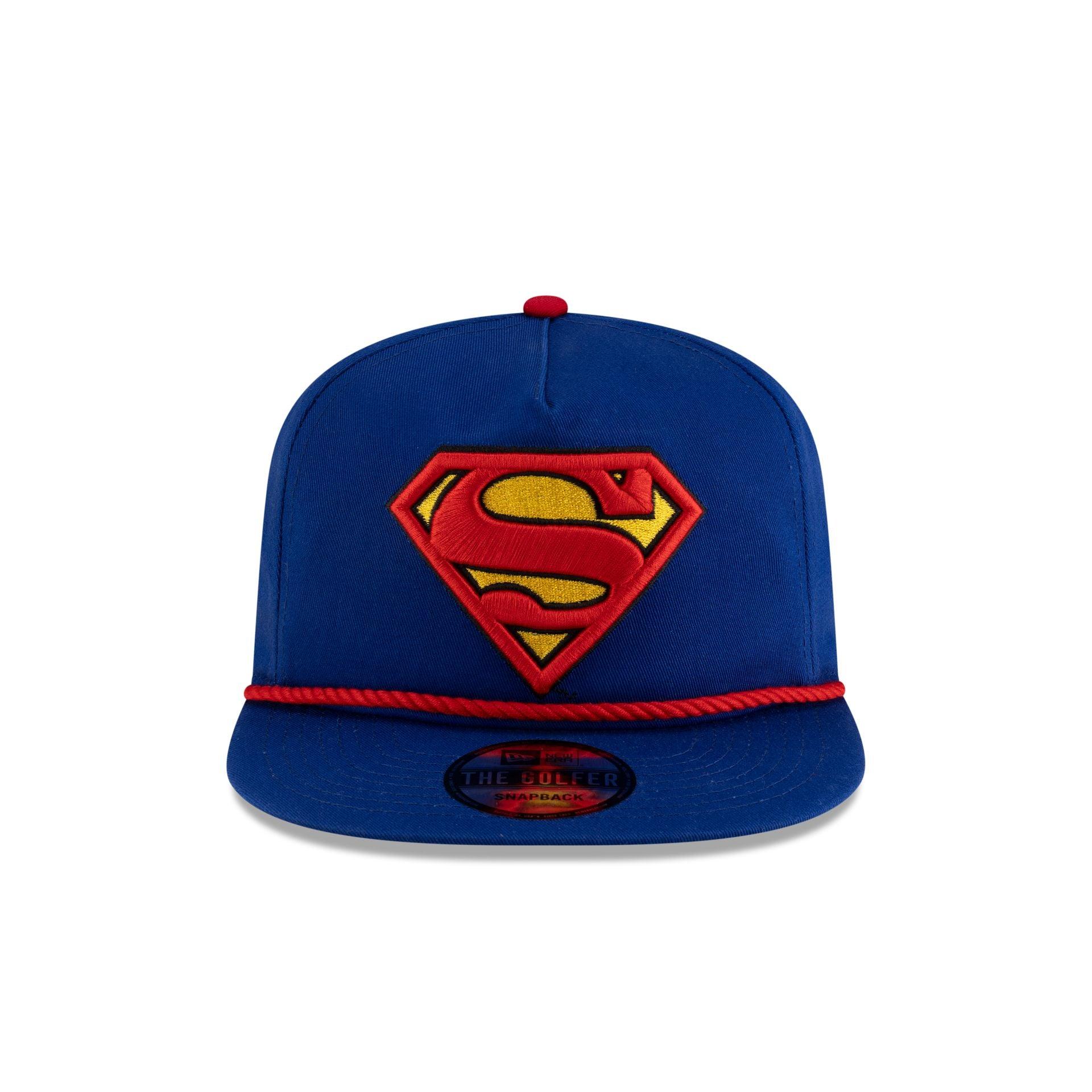 Superman Royal Blue Golfer Hat Male Product Image
