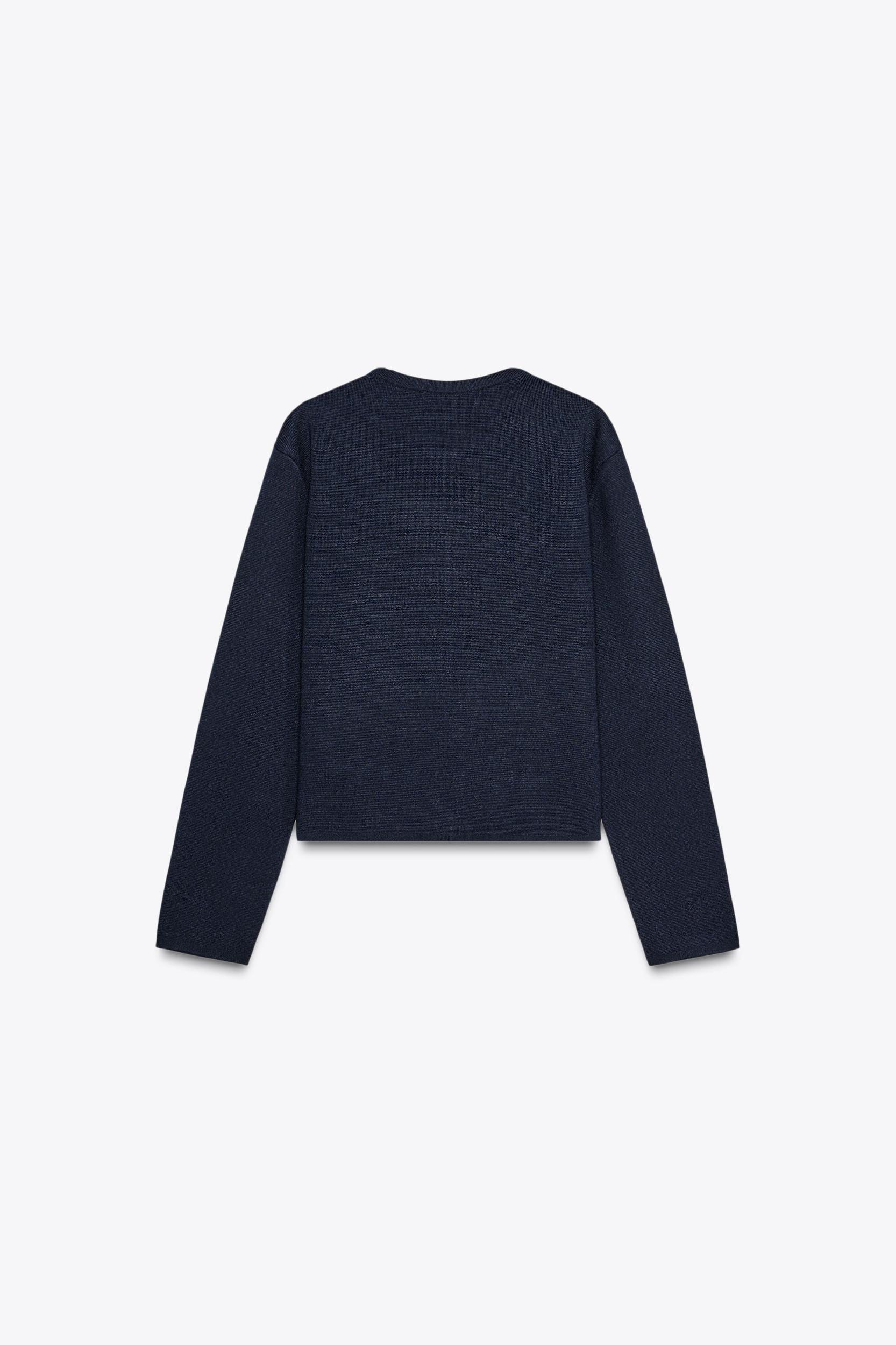 GOLDEN BUTTON KNIT CARDIGAN Product Image