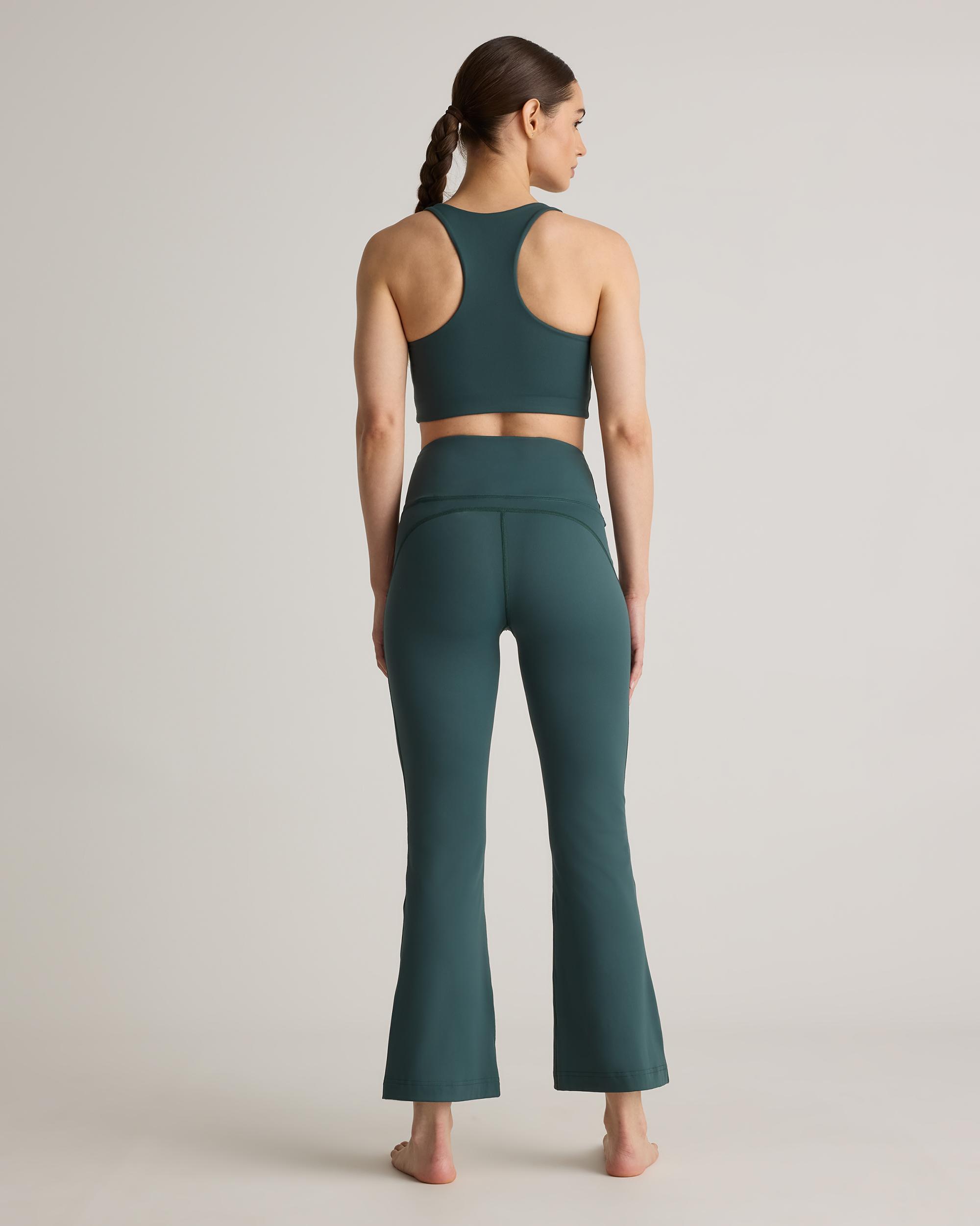 Quince | Women's Ultra-Form High-Rise Flared Pants Size XS, Nylon/Spandex Product Image