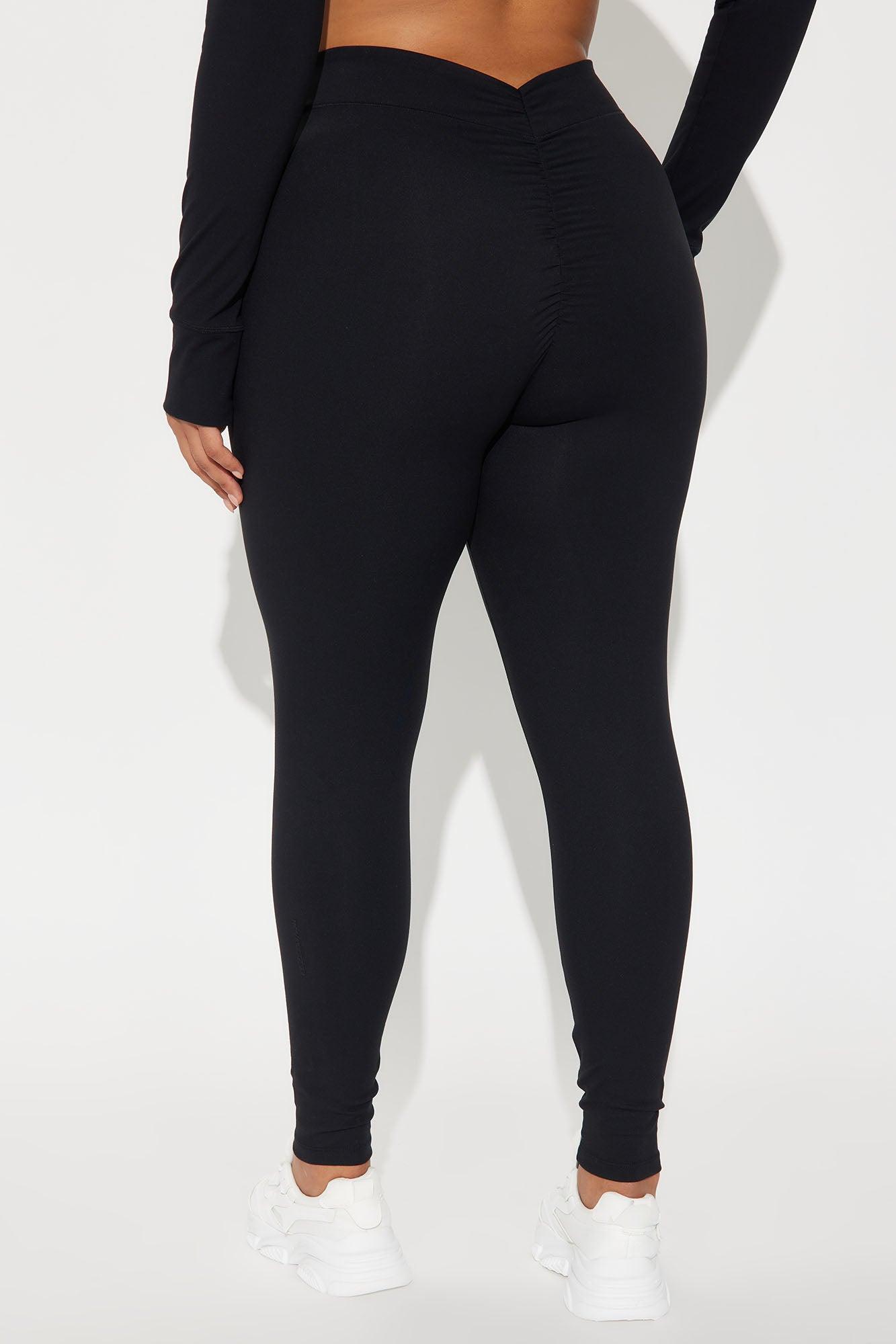 Sunrise Stretch Super Soft Active Legging - Black Product Image