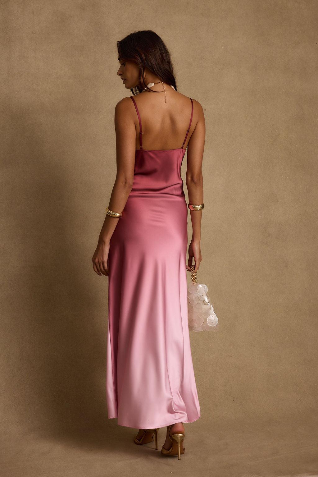 Mirabella Mulberry Ombre Maxi Dress Product Image