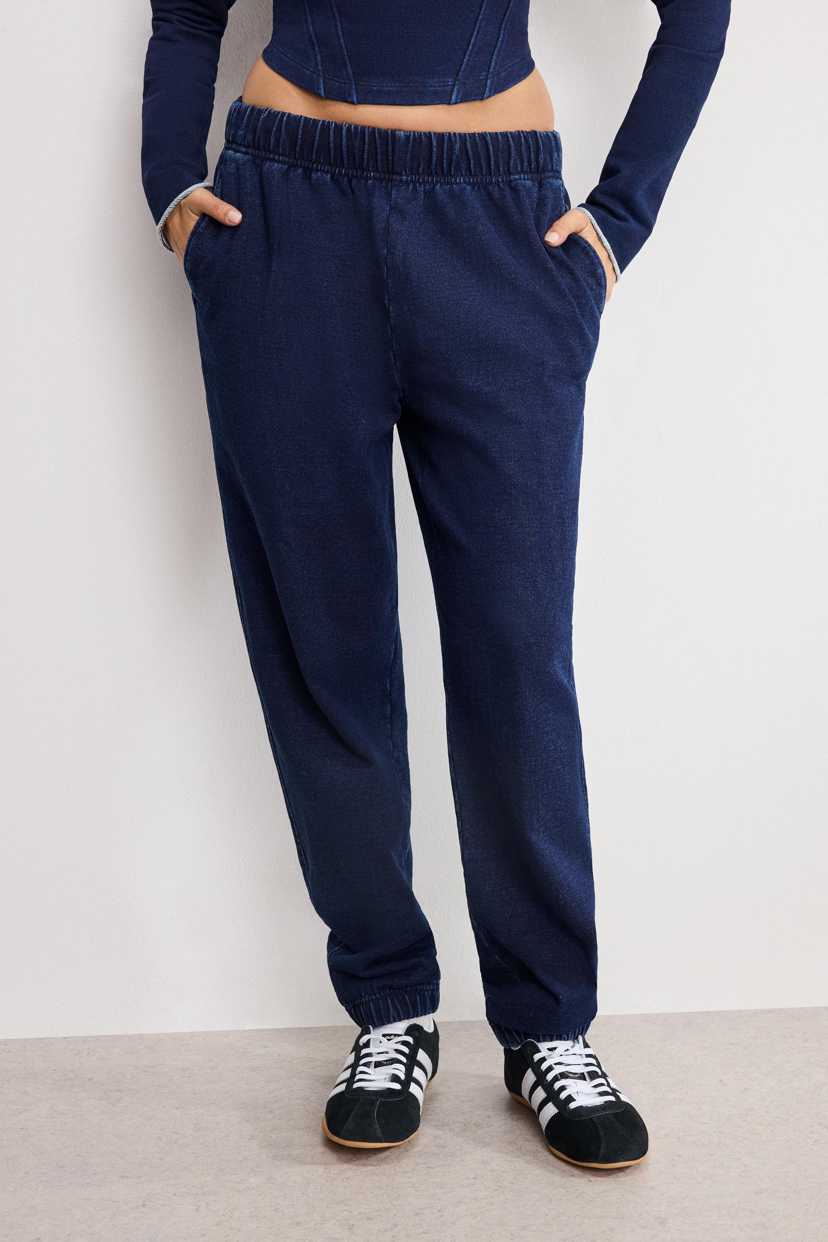 JEANIUS  BOYFRIEND SWEATPANTS | INDIGO1029 Product Image