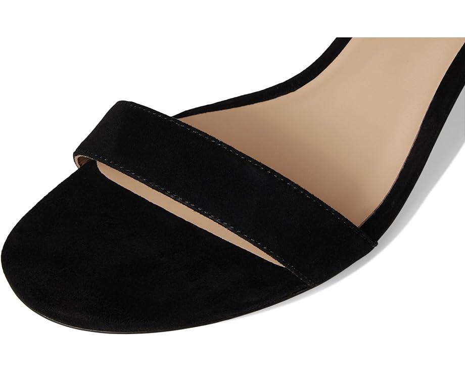 Allie Mid-Heel Velvet Sandals Product Image