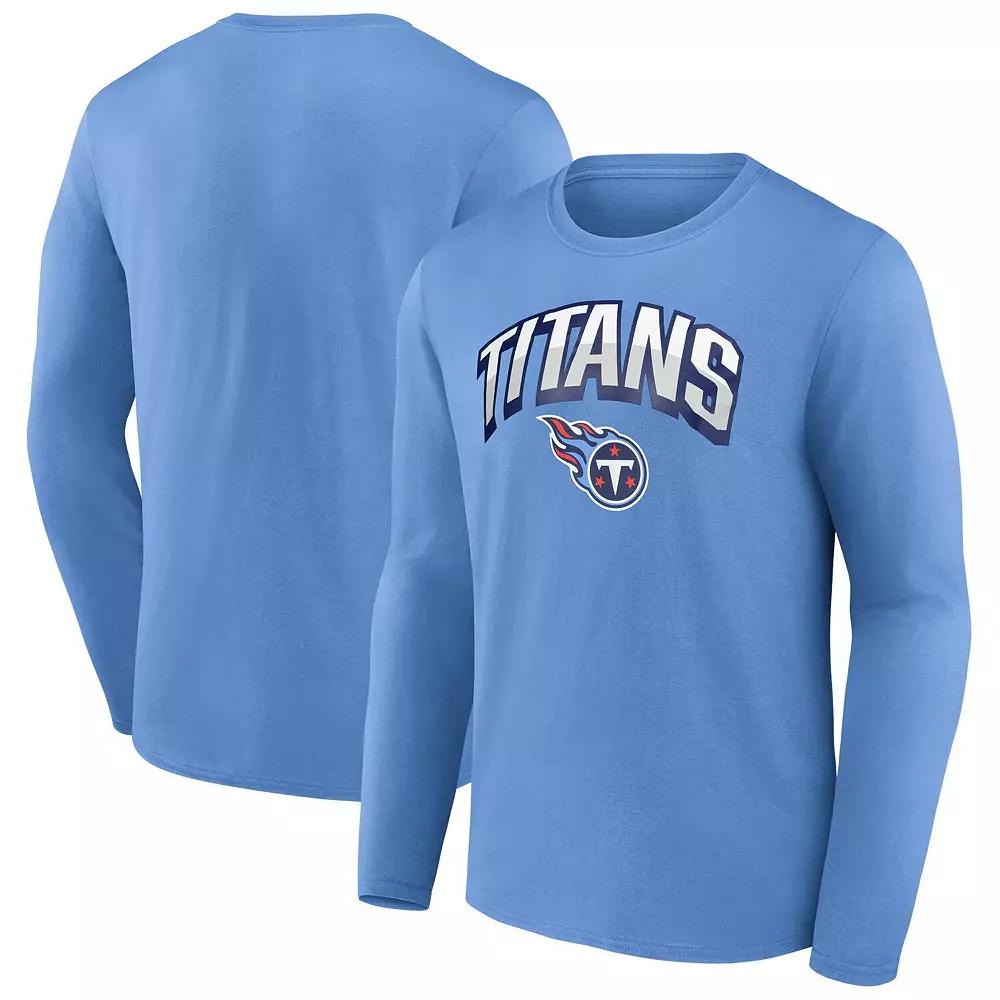 Men's Fanatics Light Blue Tennessee Titans Long Sleeve T-Shirt,  Product Image