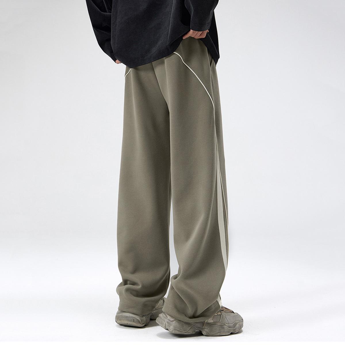 Sopula Men's Colorblocked Heavyweight Straight-Leg Sweatpants Product Image