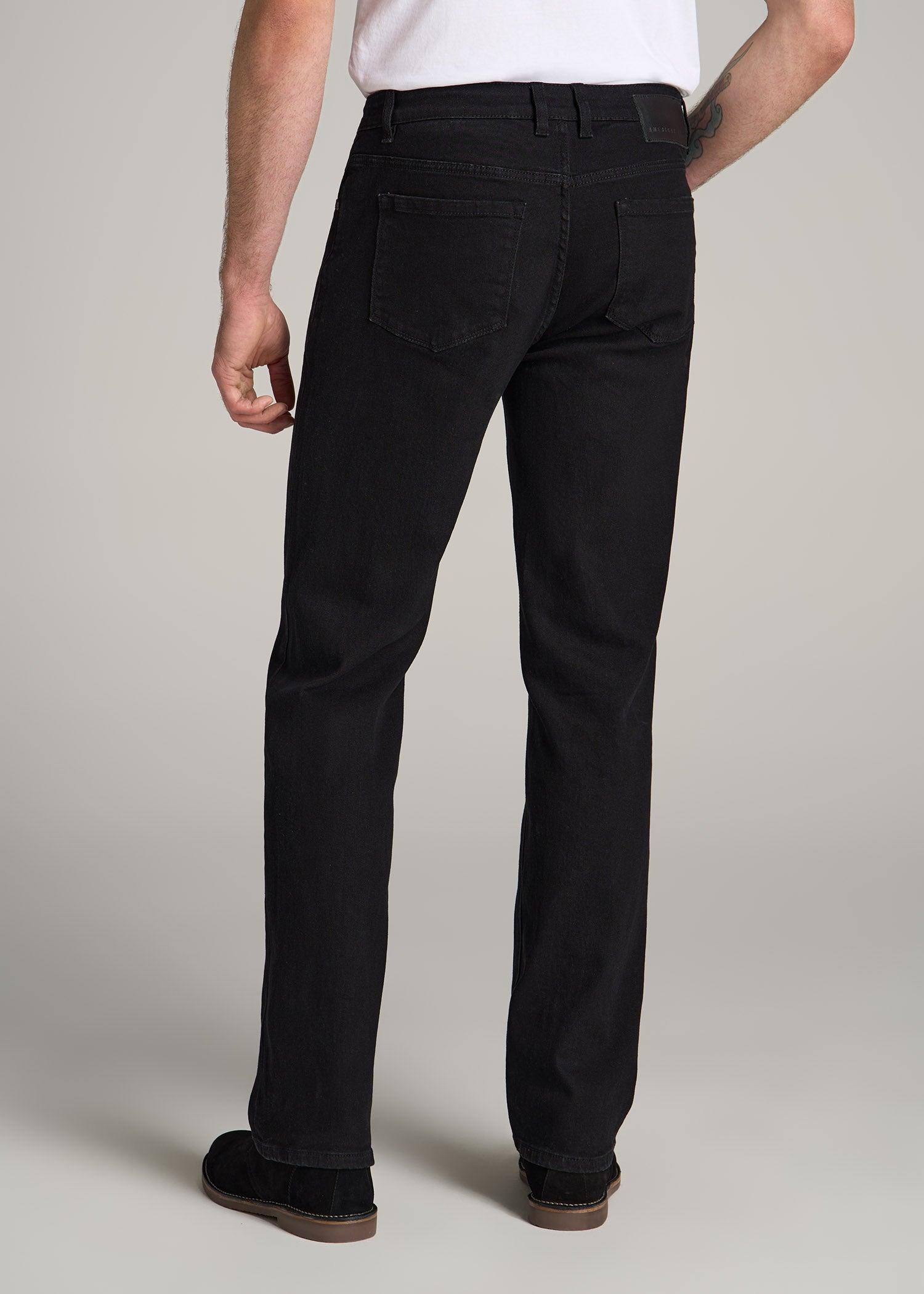 J1 STRAIGHT LEG Jeans for Tall Men in Black Male Product Image