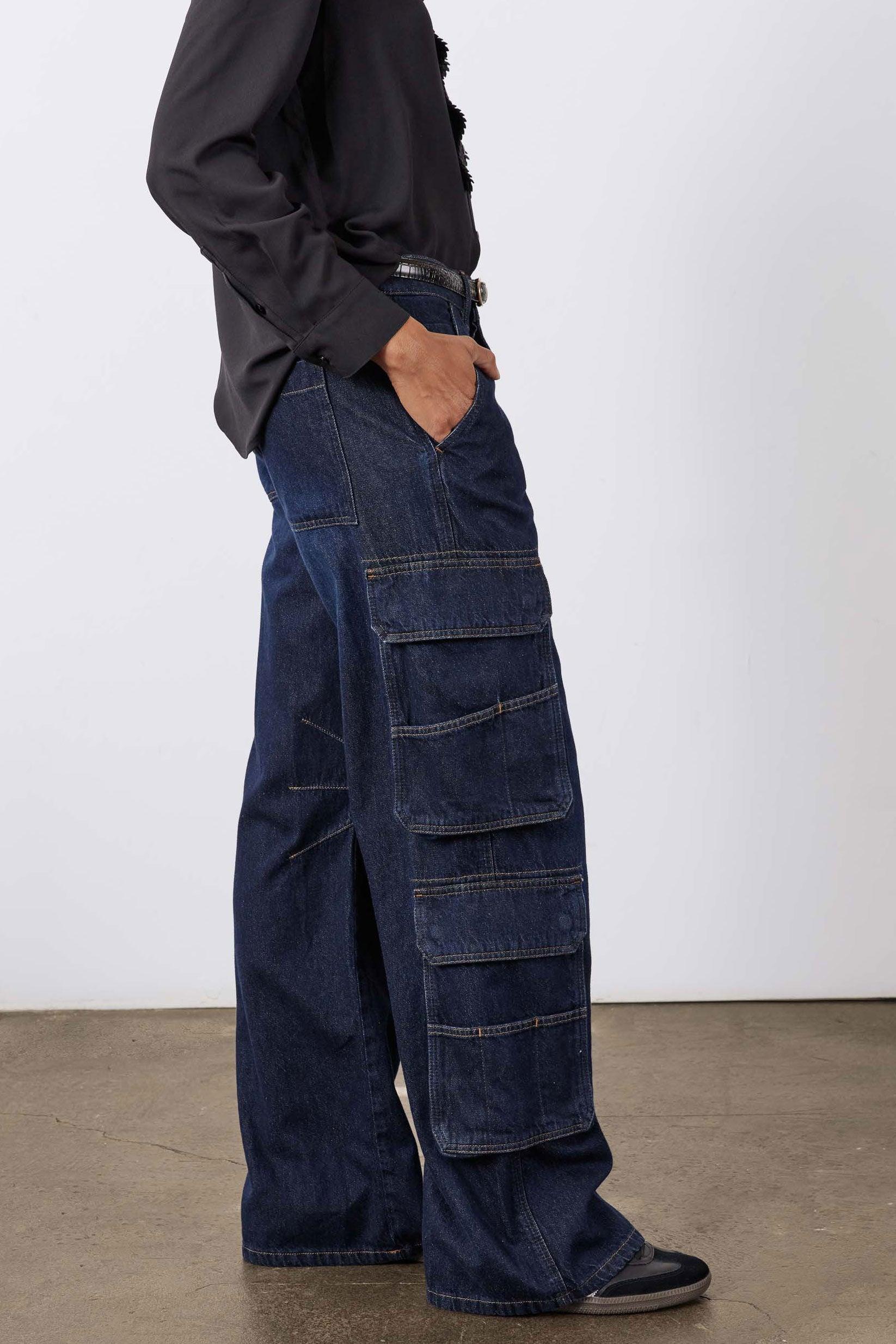The Petite Off Duty Cargo Jeans Product Image