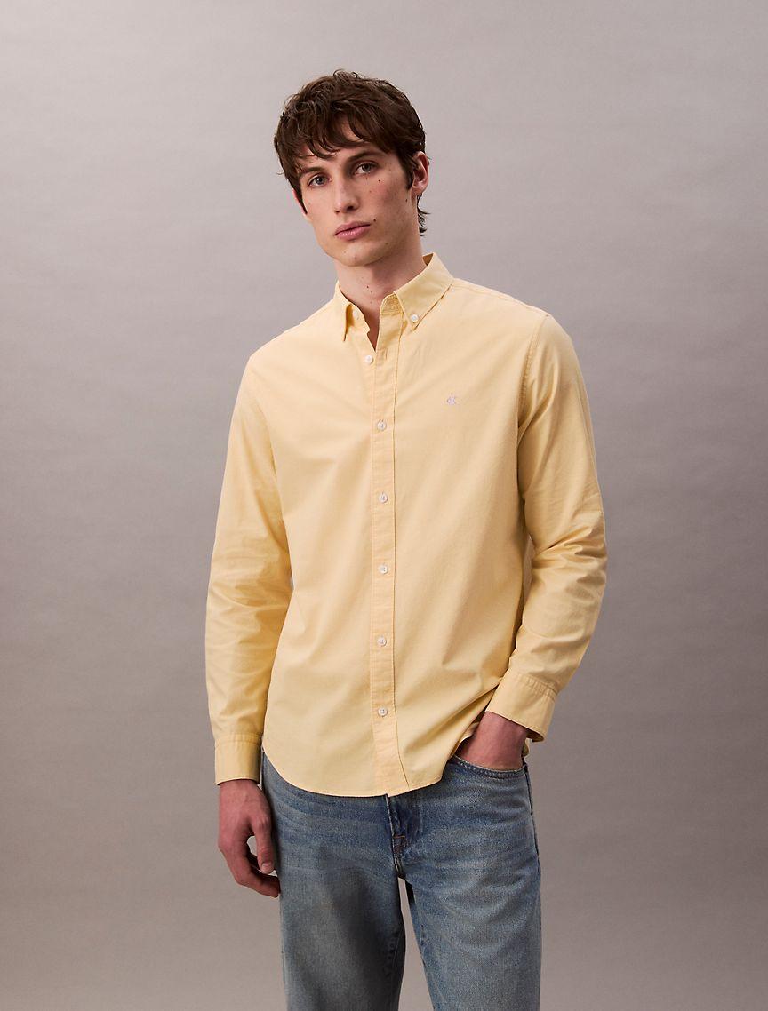 Solid Oxford Classic Button-Down Shirt Product Image
