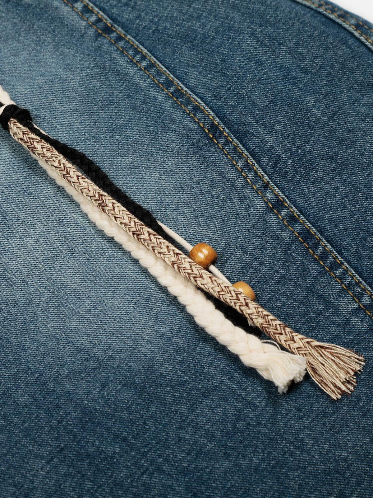 Aelfric Eden Rope Baggy Barrel Jeans Product Image