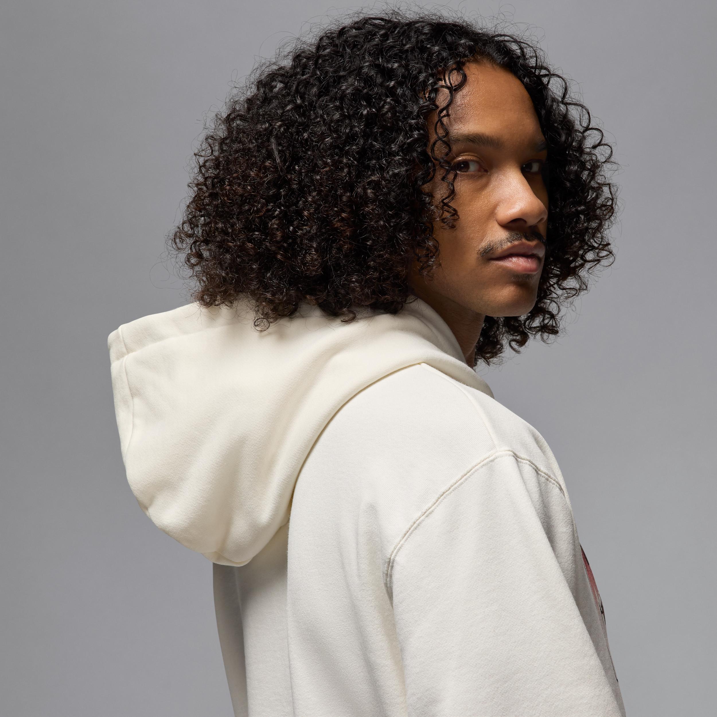 Men's Jordan Flight Fleece Graphic Pullover Hoodie Product Image