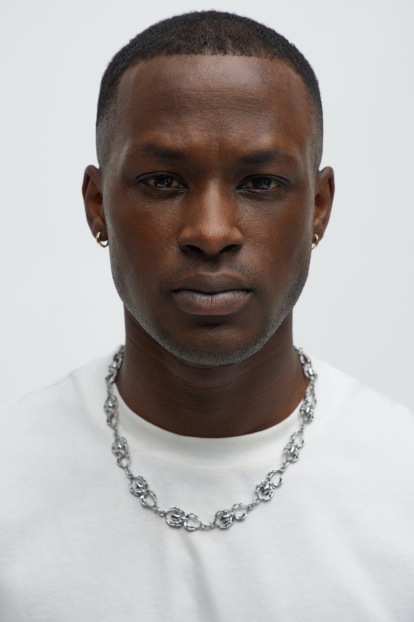 Brook Chain Necklace - Silver Product Image