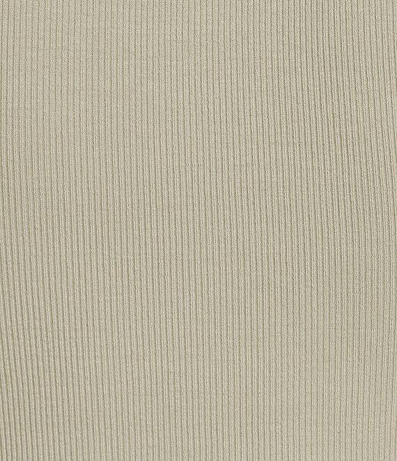 KatieJNYC Crew Neck Long Sleeve Ribbed Knit Top Product Image