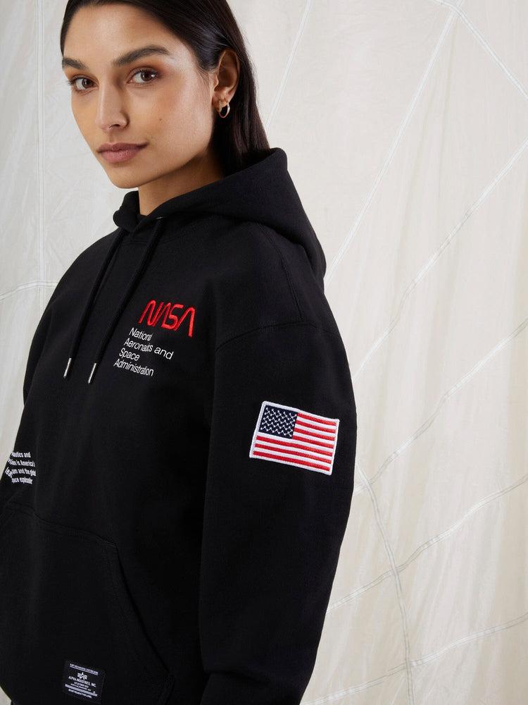 NASA WORM LOGO HOODIE Unisex Product Image