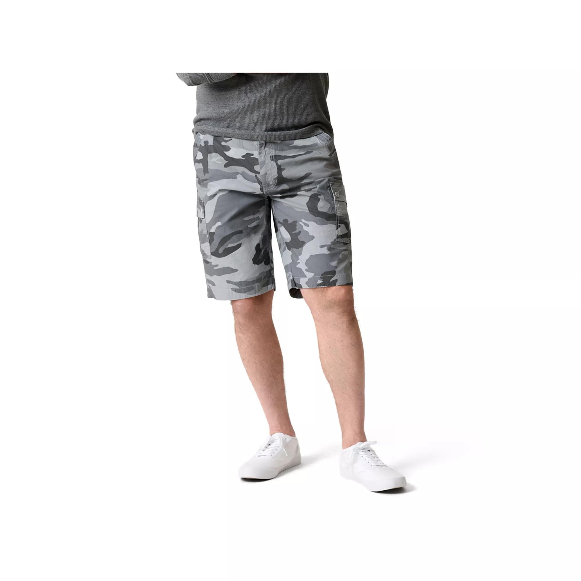 Men's WEARFIRST Day Hiker 11" Micro Rip Cargo Shorts, Size: 38, Gray Green Product Image