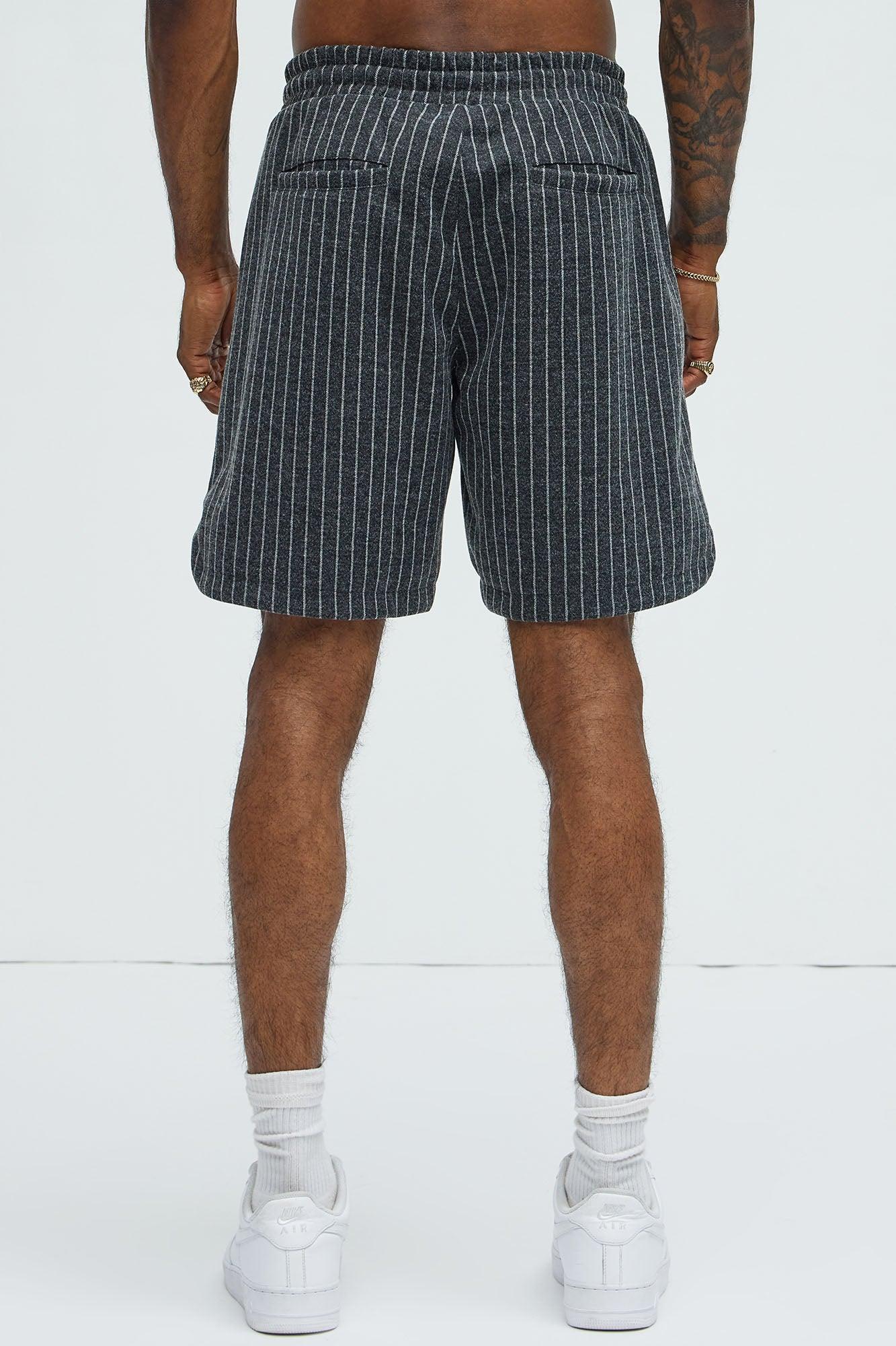 Theo Relaxed Shorts - Grey/combo Product Image