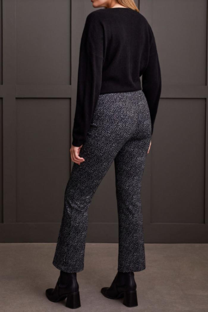 Plaid Pull-On Ankle Pant Product Image