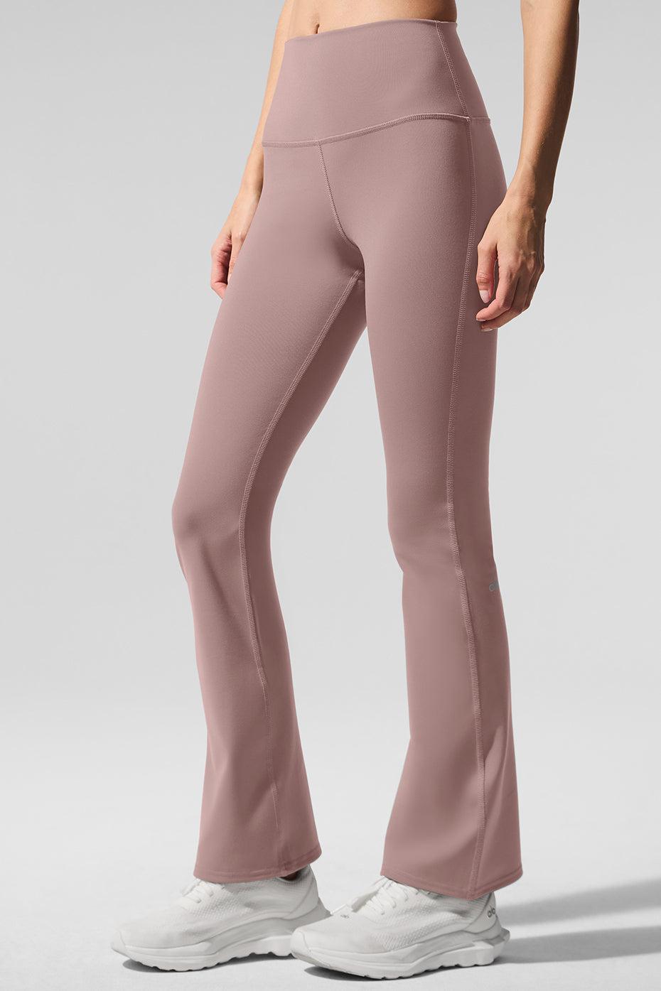 Airbrush High-Waist 7/8 Bootcut Legging - Taupe Product Image