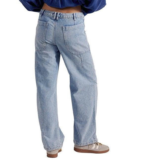 Free People We The Free Love Language Low Rise Boyfriend Jeans Product Image