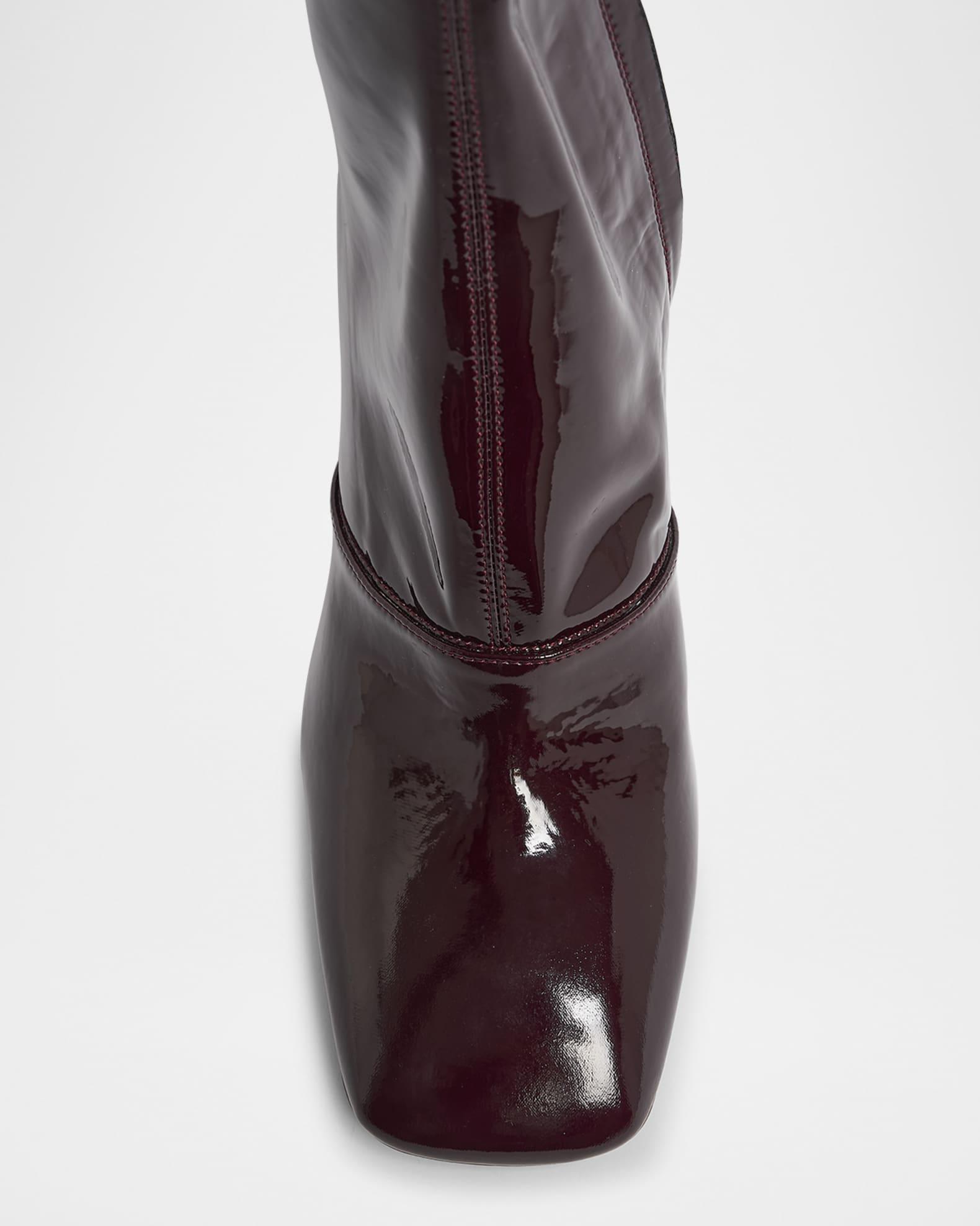 Janis Patent Leather Over-The-Knee Boots Product Image