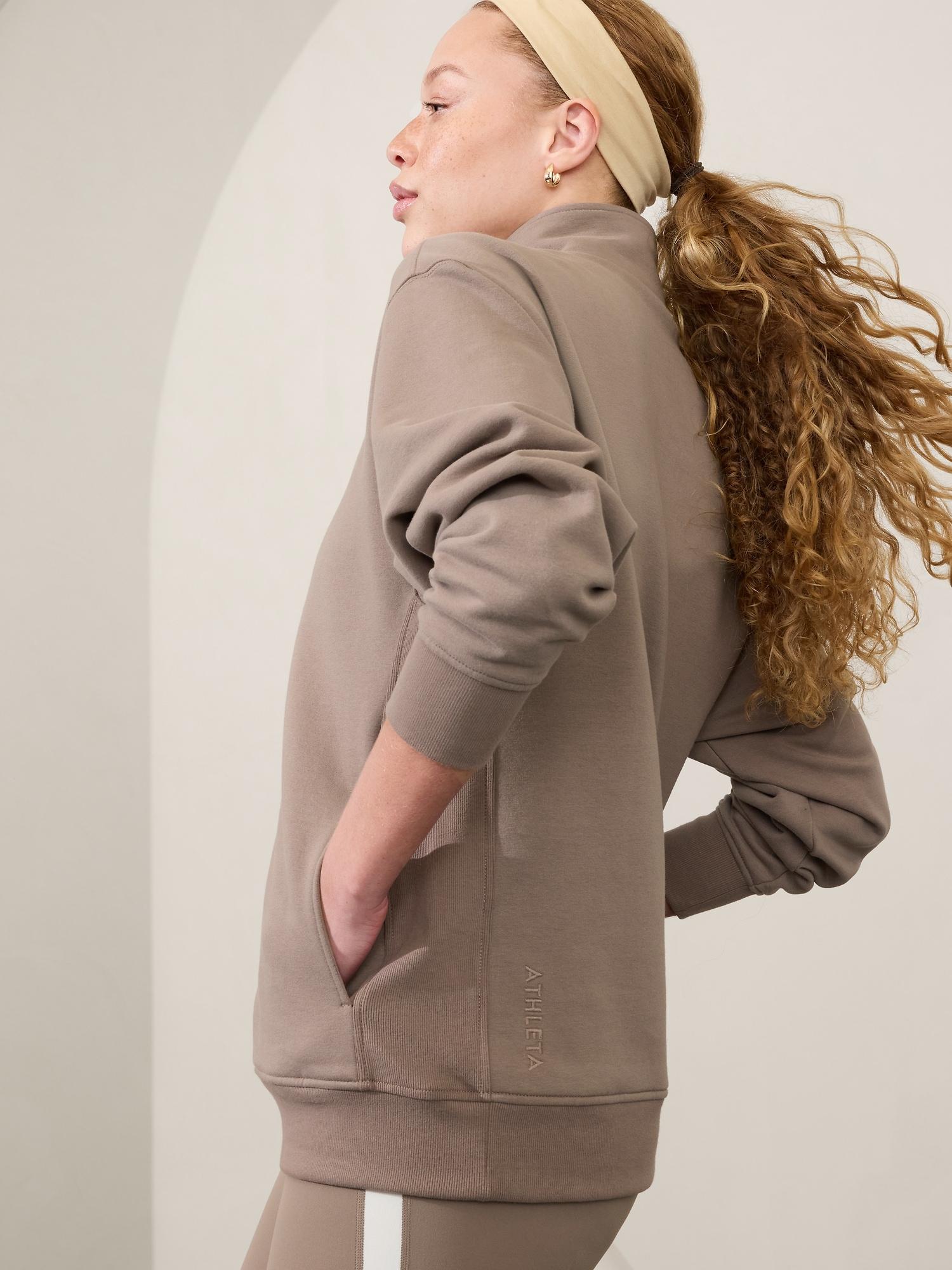 Power of She Forever Fleece 1/4 Zip Sweatshirt Product Image