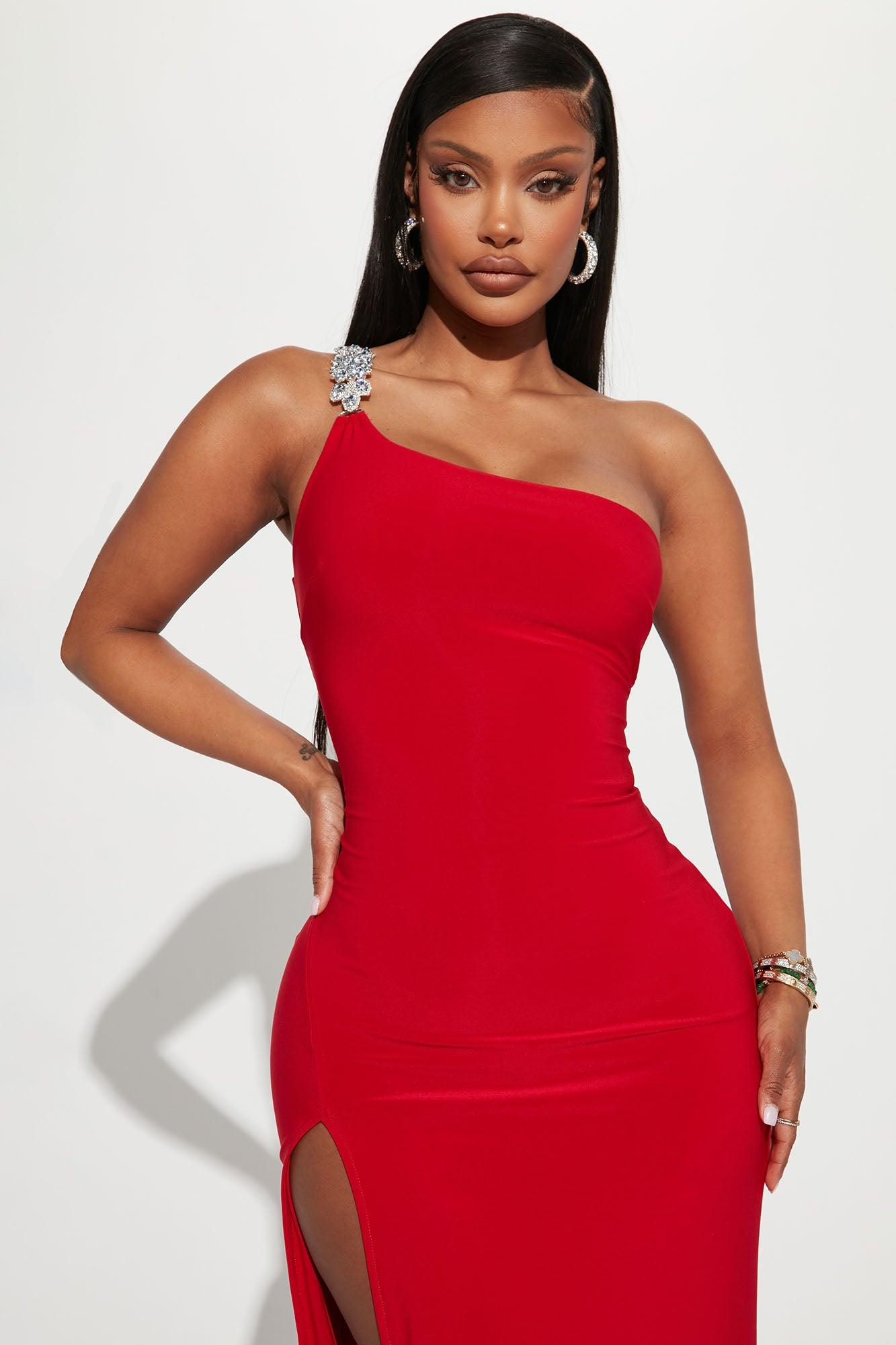 Tessa Maxi Dress - Red Product Image