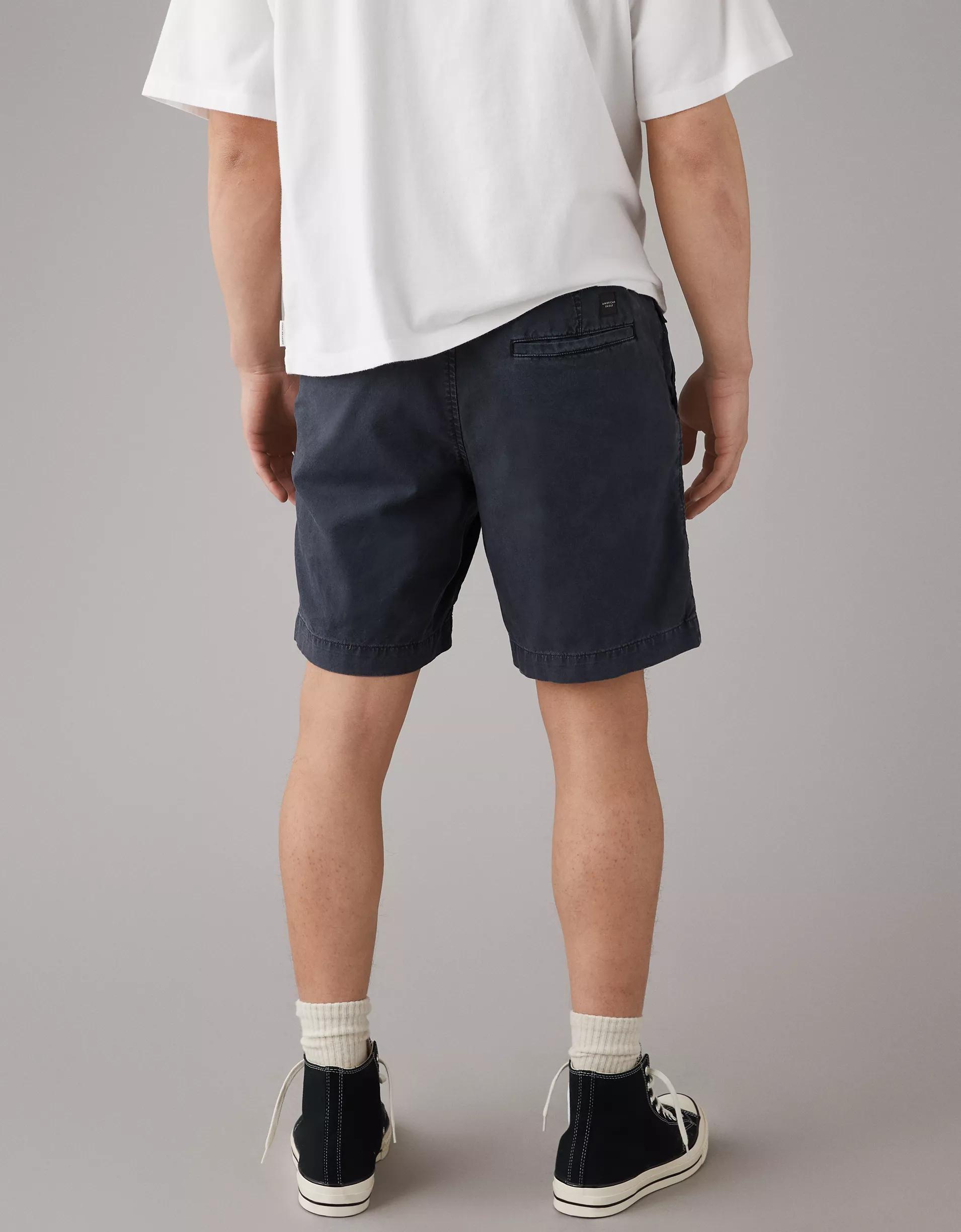 AE 9" Flex Weekend Linen-Blend Short Product Image