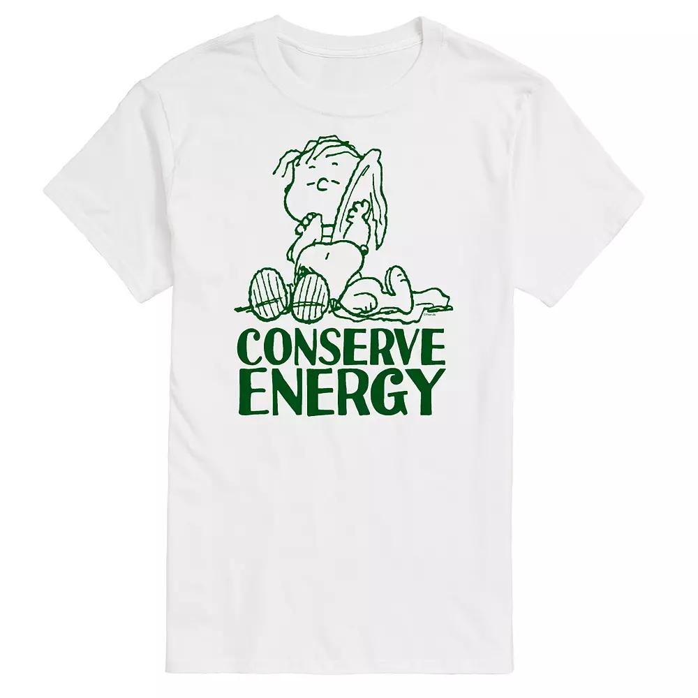 Men's Peanuts Conserve Energy Tee,  Product Image