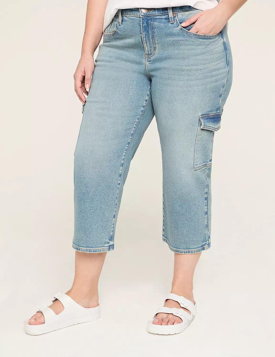 Signature Fit Straight Leg Crop Jean Product Image