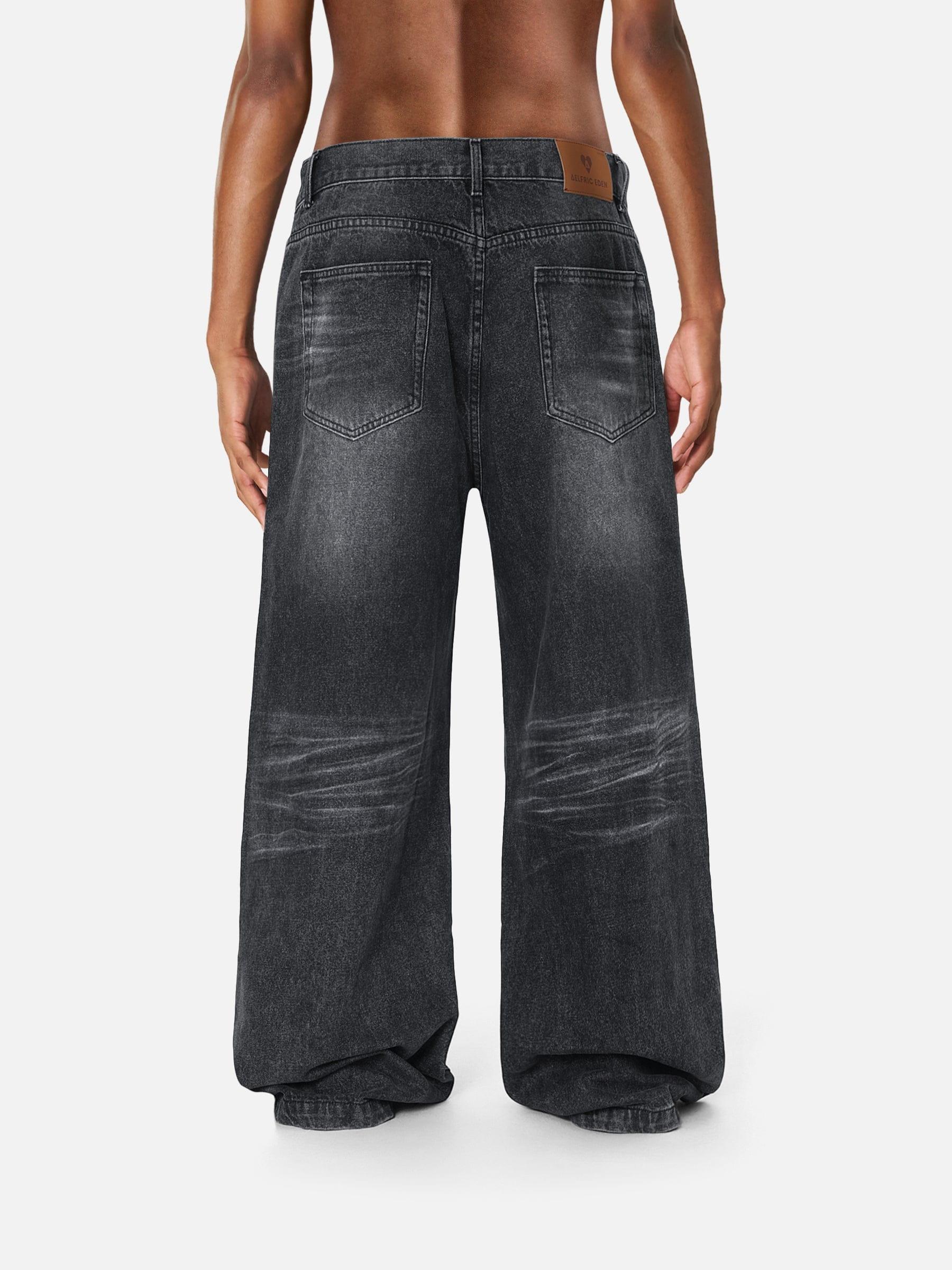 Aelfric Eden Baggy  Folds Jeans Product Image